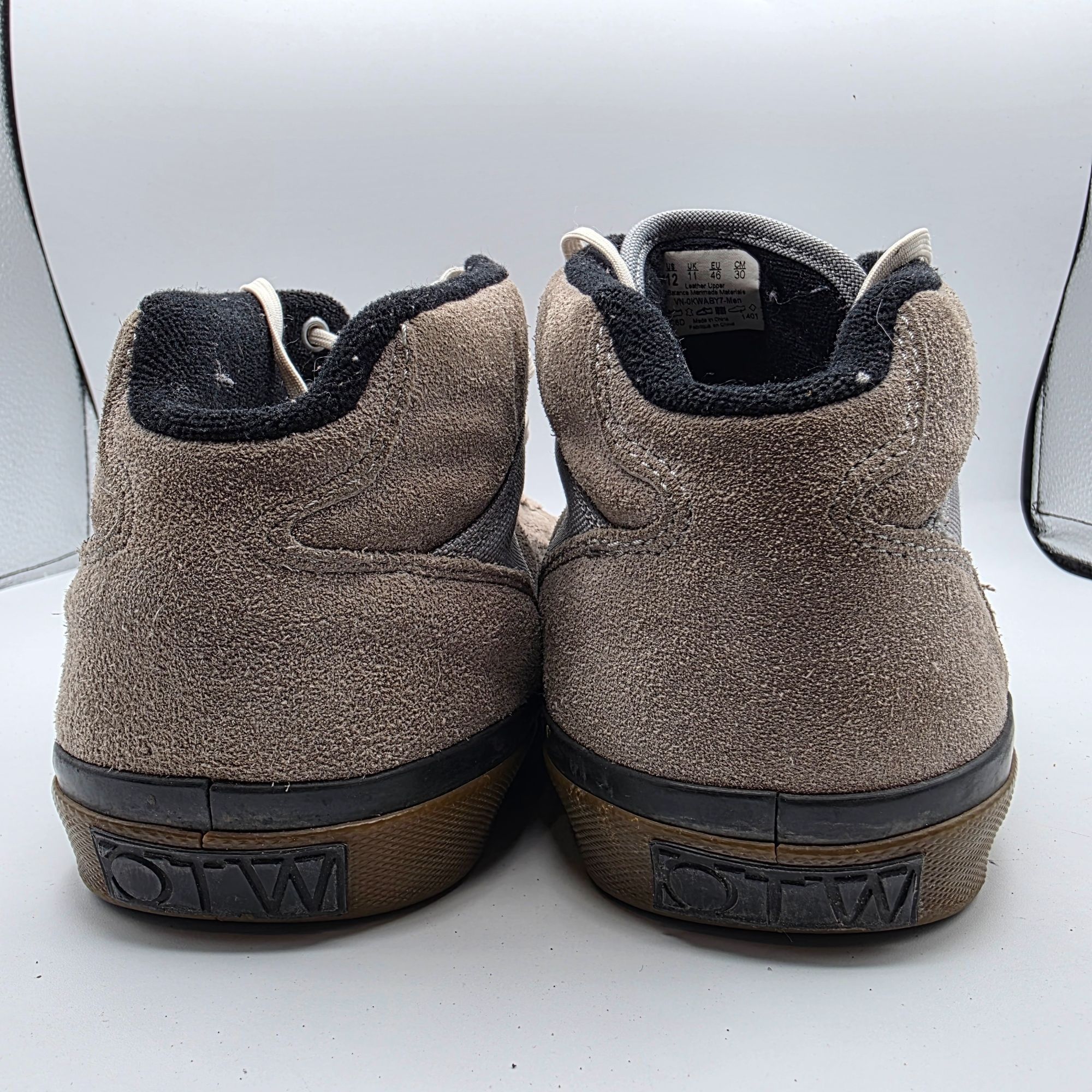 Vans Vans OTW Bedford Mens Size 12 Gray Sneaker Shoes Casual Walk Size US 12 / EU 45 - 4 Thumbnail