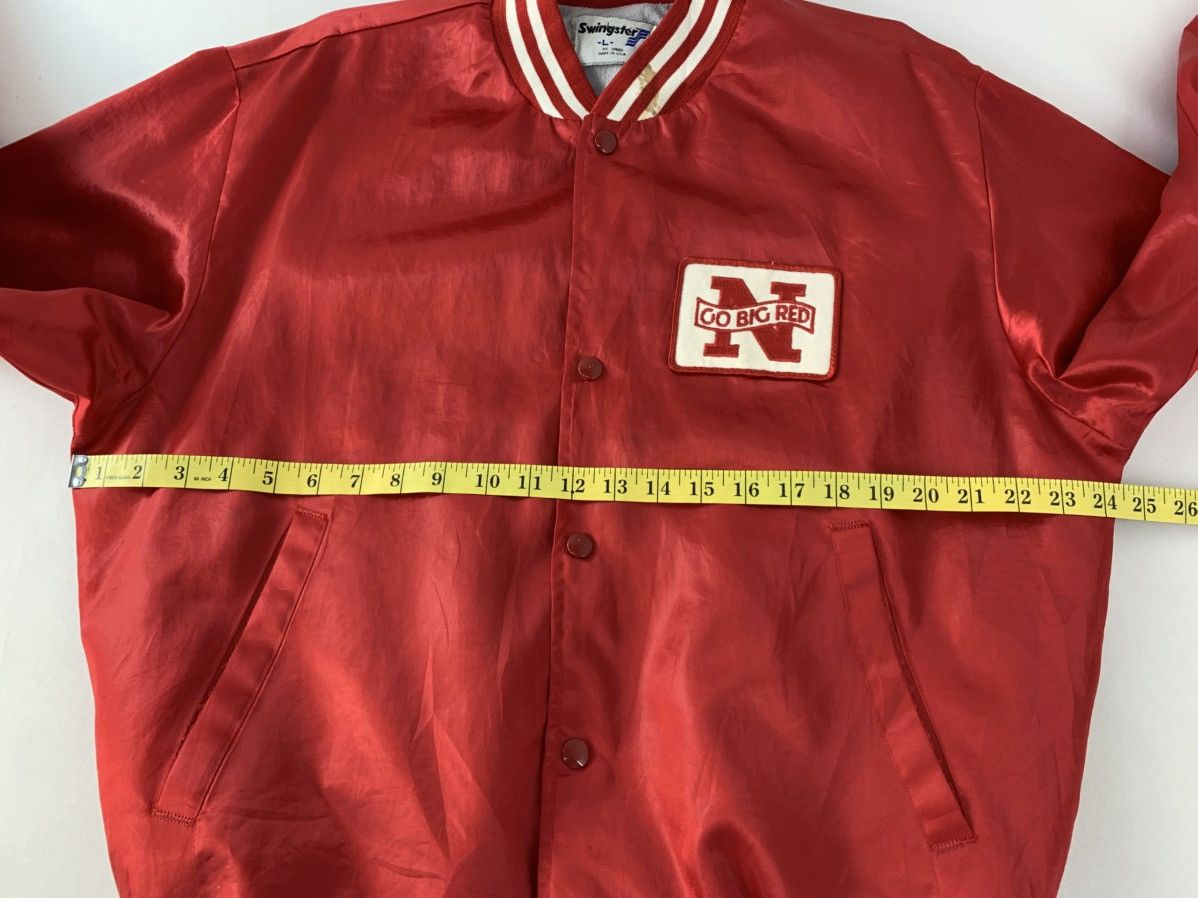 Swingster 90s Swingster Go Big Red Red Satin Bomber Varsity Jacket Size US L / EU 52-54 / 3 - 10 Thumbnail