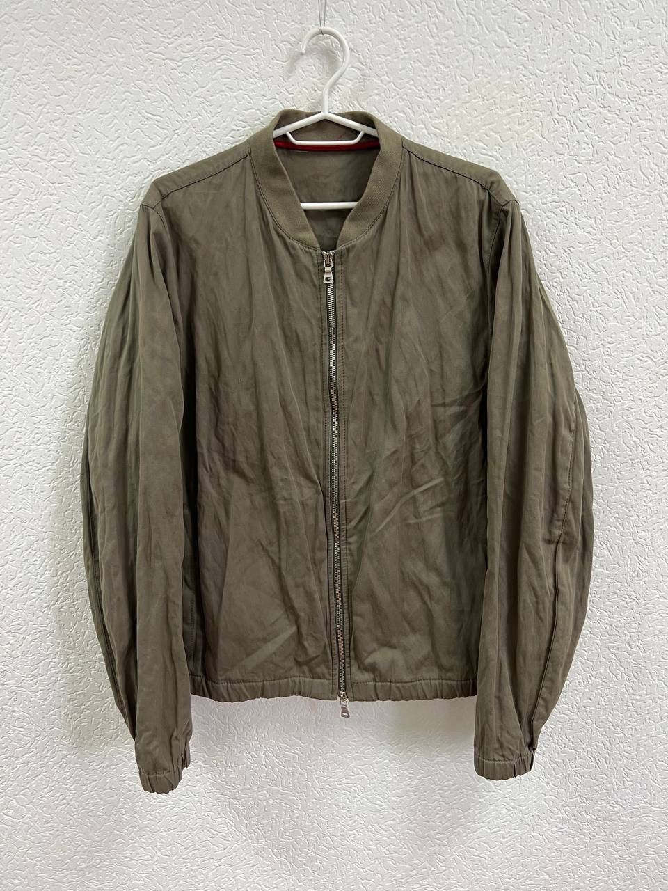 Prada Vintage Prada Cotton Bombers Jacket Size US L / EU 52-54 / 3 - 1 Thumbnail