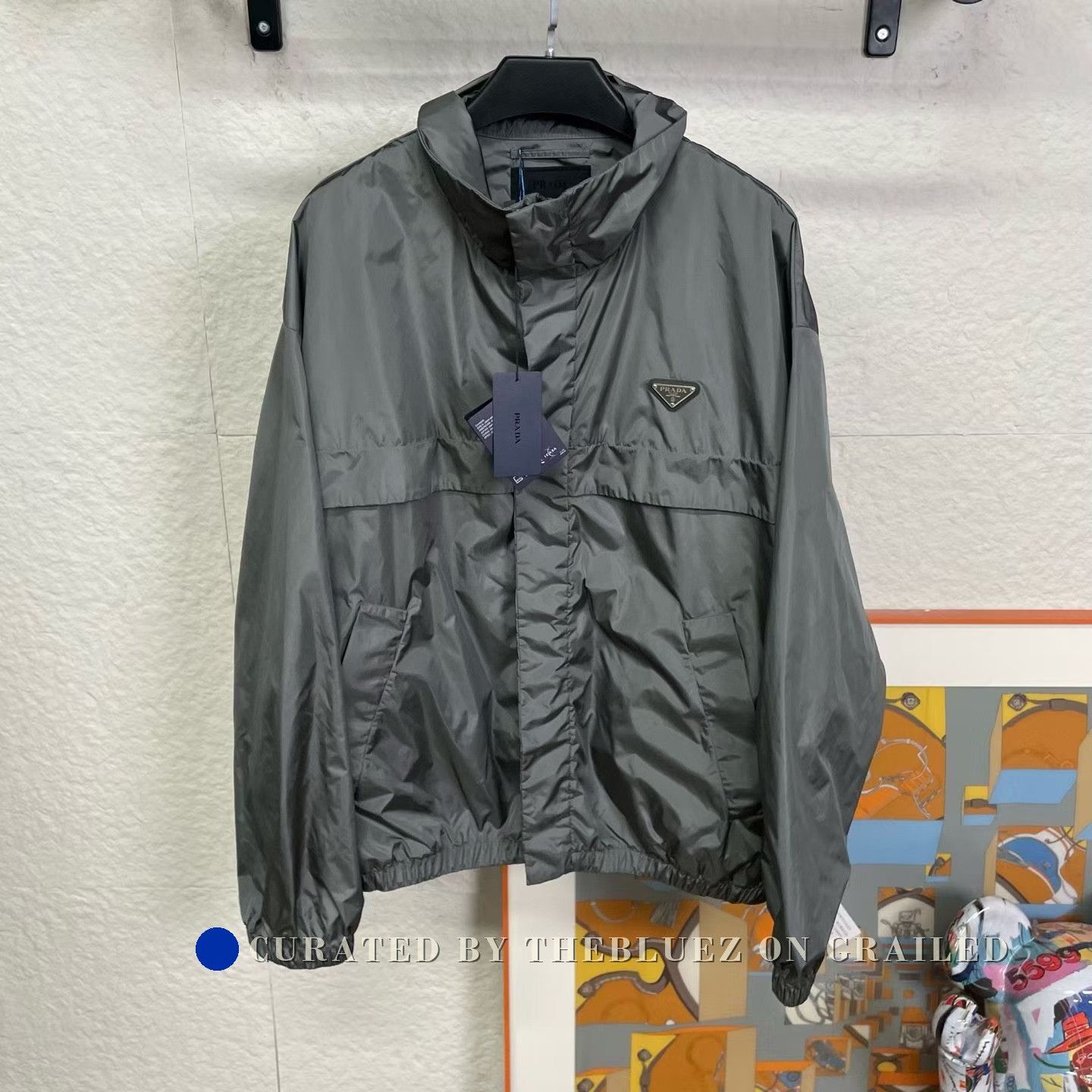 Prada Prada 2024 New Nylon Triangle Logo Jacket Size US M / EU 48-50 / 2 - 1 Thumbnail