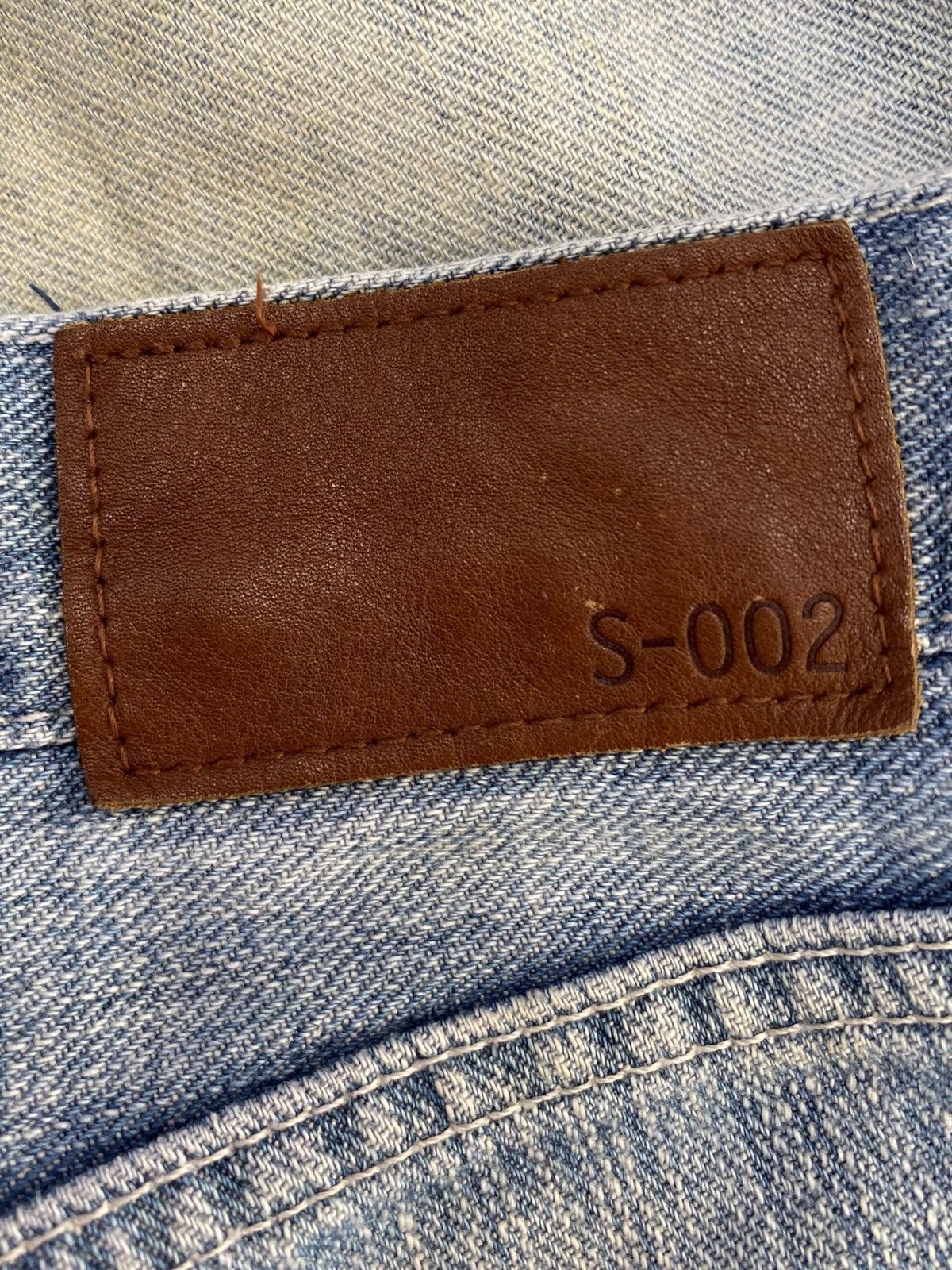 Japanese Brand Japanese Brand Blue Faded Wash Style Loose Jeans Size US 30 / EU 46 - 10 Thumbnail