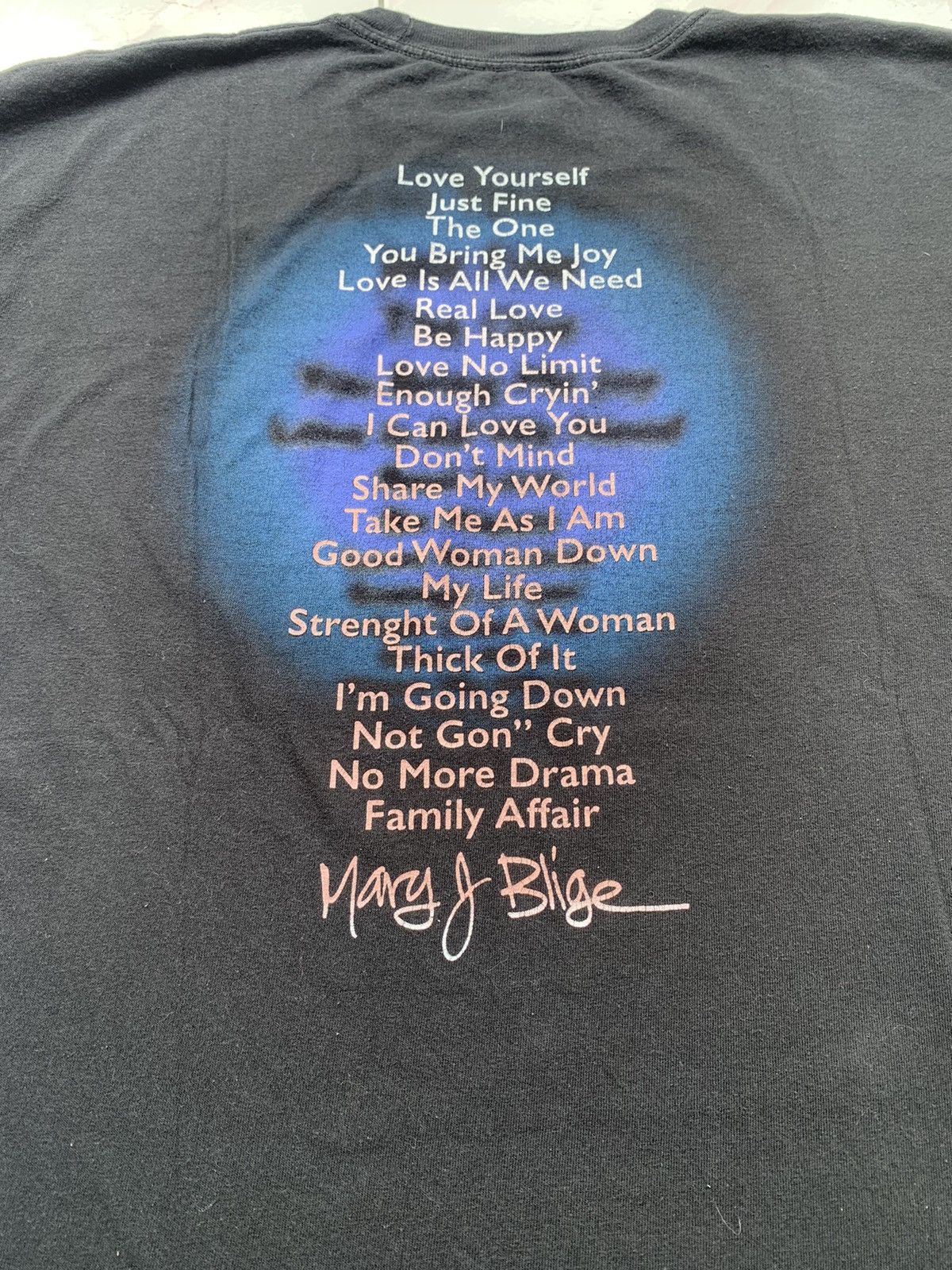 Band Tees Mary J Blige Size US L / EU 52-54 / 3 - 2 Thumbnail