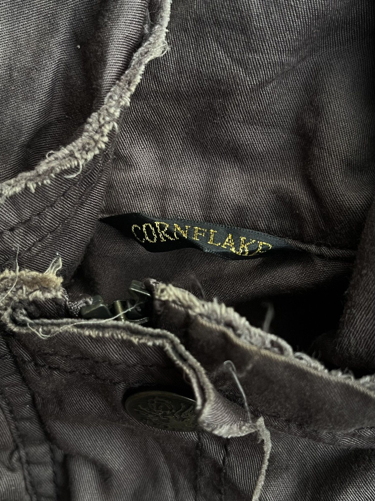 If Six Was Nine JAPANESE CORNFLAKE BONO GOA STYLE JACKET GOTHIC PUNK STYLE Size US S / EU 44-46 / 1 - 9 Thumbnail