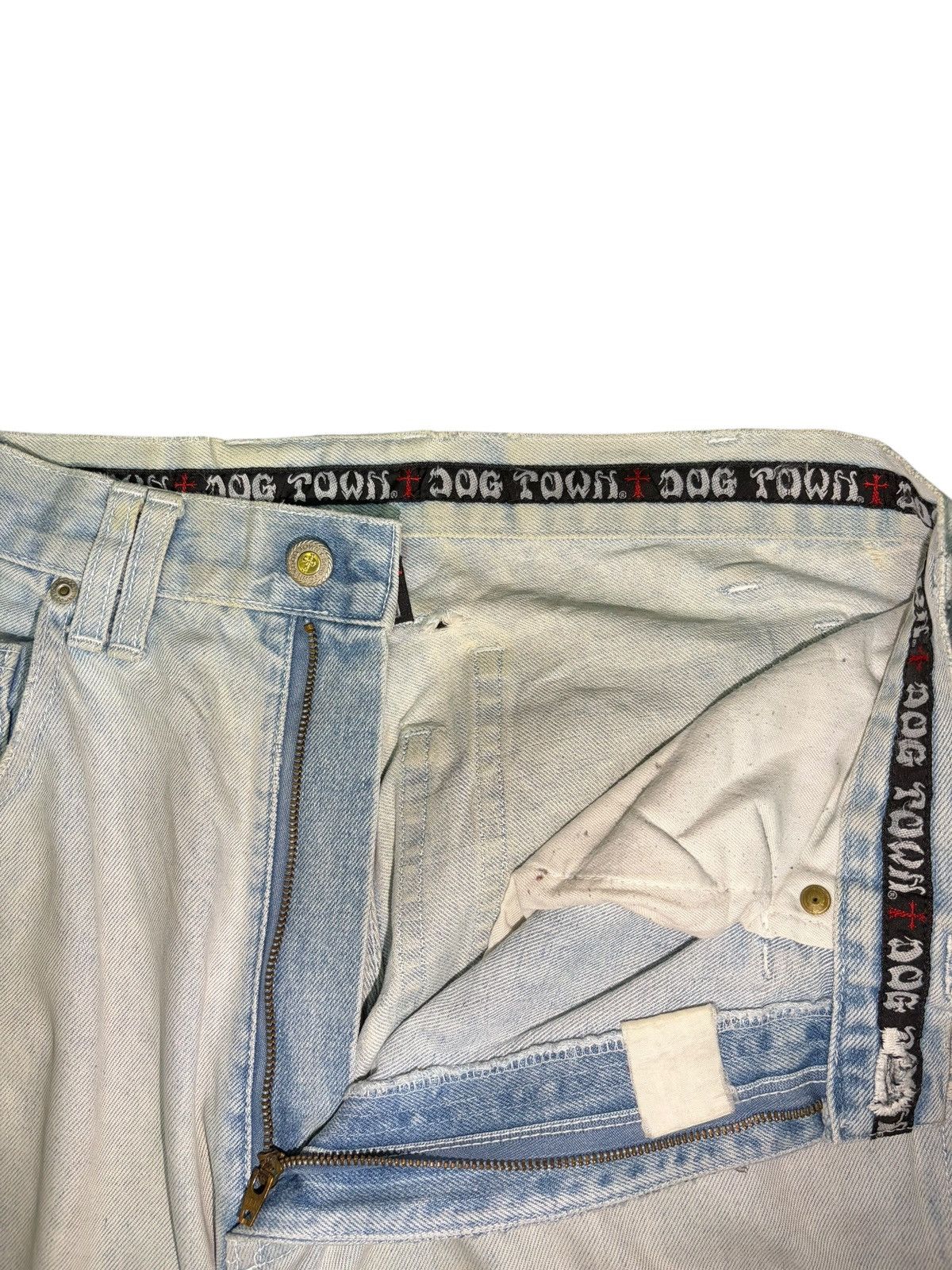 Dogtown Vintage Dog Town Skate Distressed Baggy Jeans Size US 33 - 3 Thumbnail