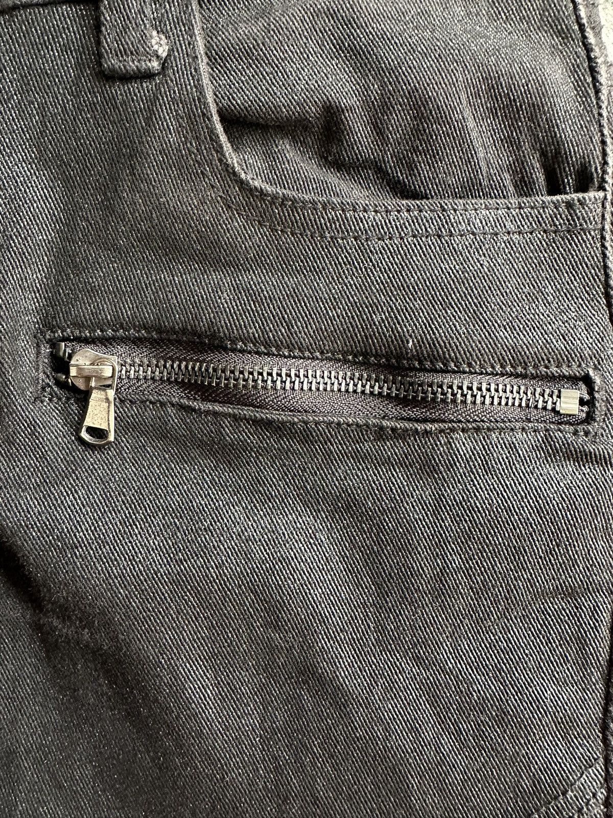 If Six Was Nine 00's SEANA waxed biker skinny pant Size US 31 - 12 Thumbnail
