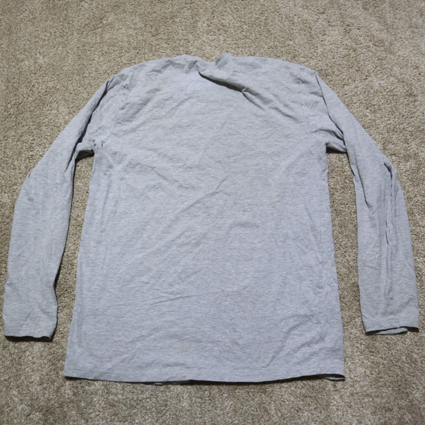 Oakley Oakley Shirt Men M Gray Long Sleeve Tee T-Shirt Adult Medium Size US M / EU 48-50 / 2 - 8 Thumbnail