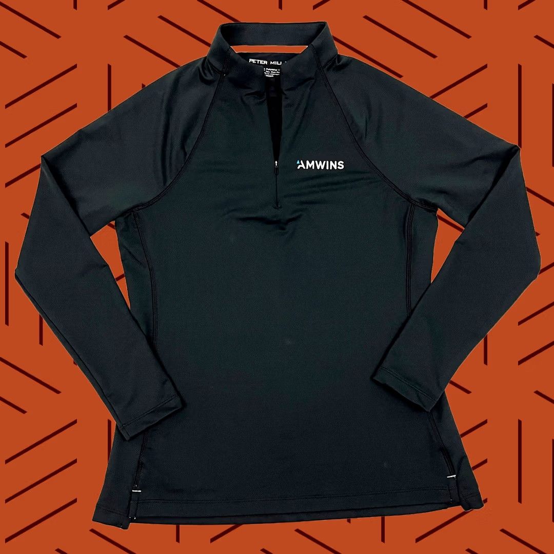 Peter Millar Peter Millar Perth Pullover Womens M Black 1/4 Zip UPF Sun Protection Quilted? Jefferson? Size M / US 6-8 / IT 42-44 - 1 Thumbnail