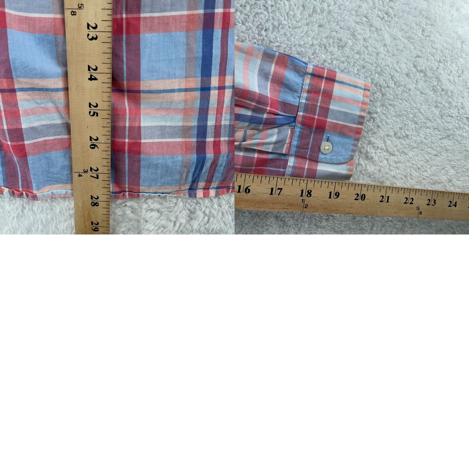 Vineyard Vines Vineyard Vines Murray Shirt Mens M Multi Fox Town Plaid Slim Button-Down Size US M / EU 48-50 / 2 - 8 Thumbnail