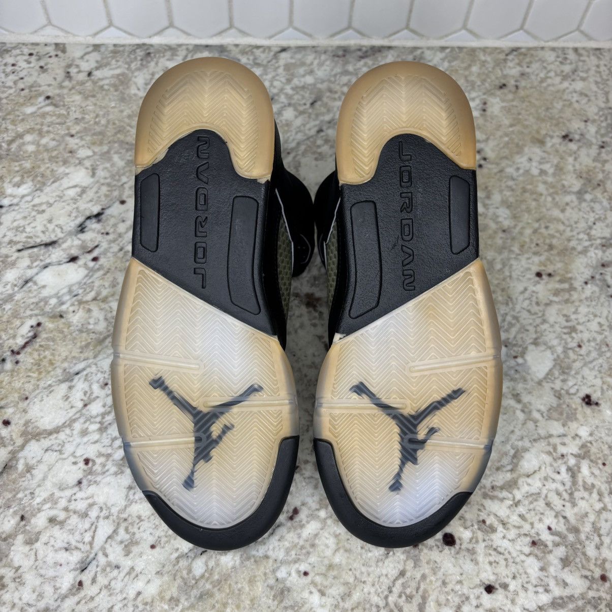 Jordan Brand Size 5.5 -Jordan 5 OG Black Metallic Reimagined CLEAN NO BOX Size US 5.5 / EU 38 - 10 Thumbnail