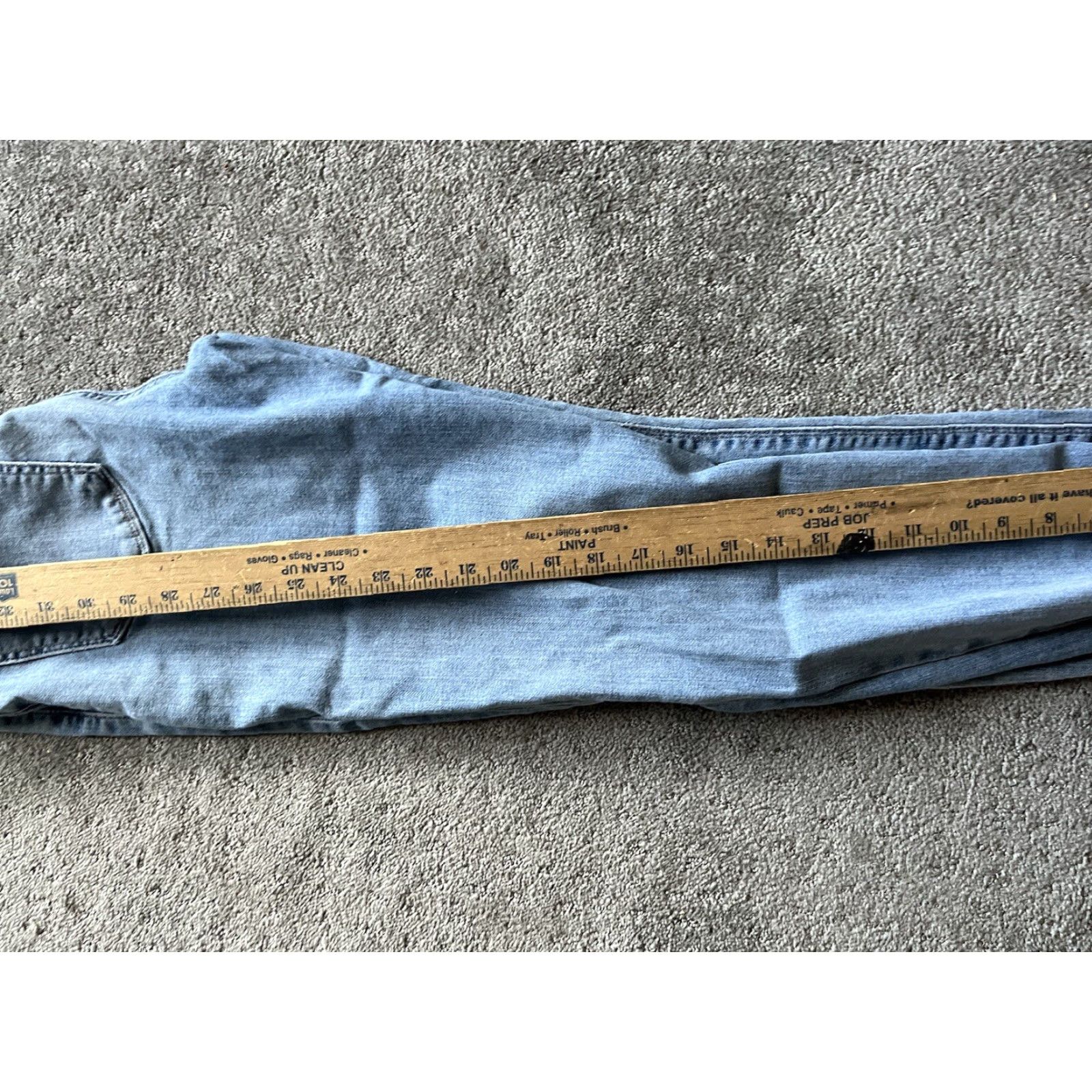 Lucky Brand VINTAGE Lucky Brand Womens Jeans Skinny Fit Low Rise 28in Inseam Size 8 Blue Denim Size 30" / US 8 / IT 44 - 7 Thumbnail