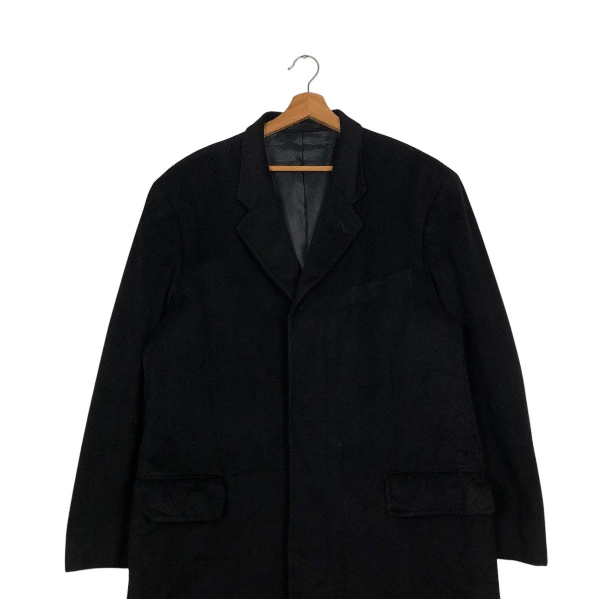 Japanese Brand 🔥VINTAGE WOOL LONG JACKET VALENTINO RUDY ISSEY MIYAKE Size US M / EU 48-50 / 2 - 6 Thumbnail