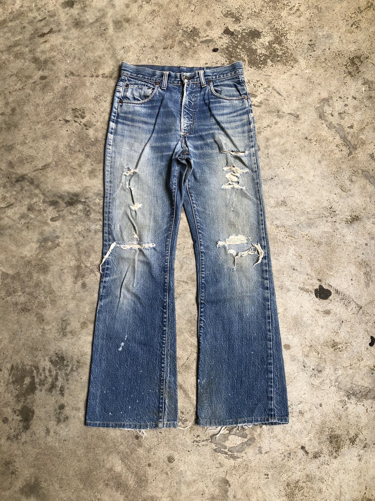 Levi's × Vintage Vintage Levi’s 70s 517 Button No 6 Size US 29 - 1 Thumbnail