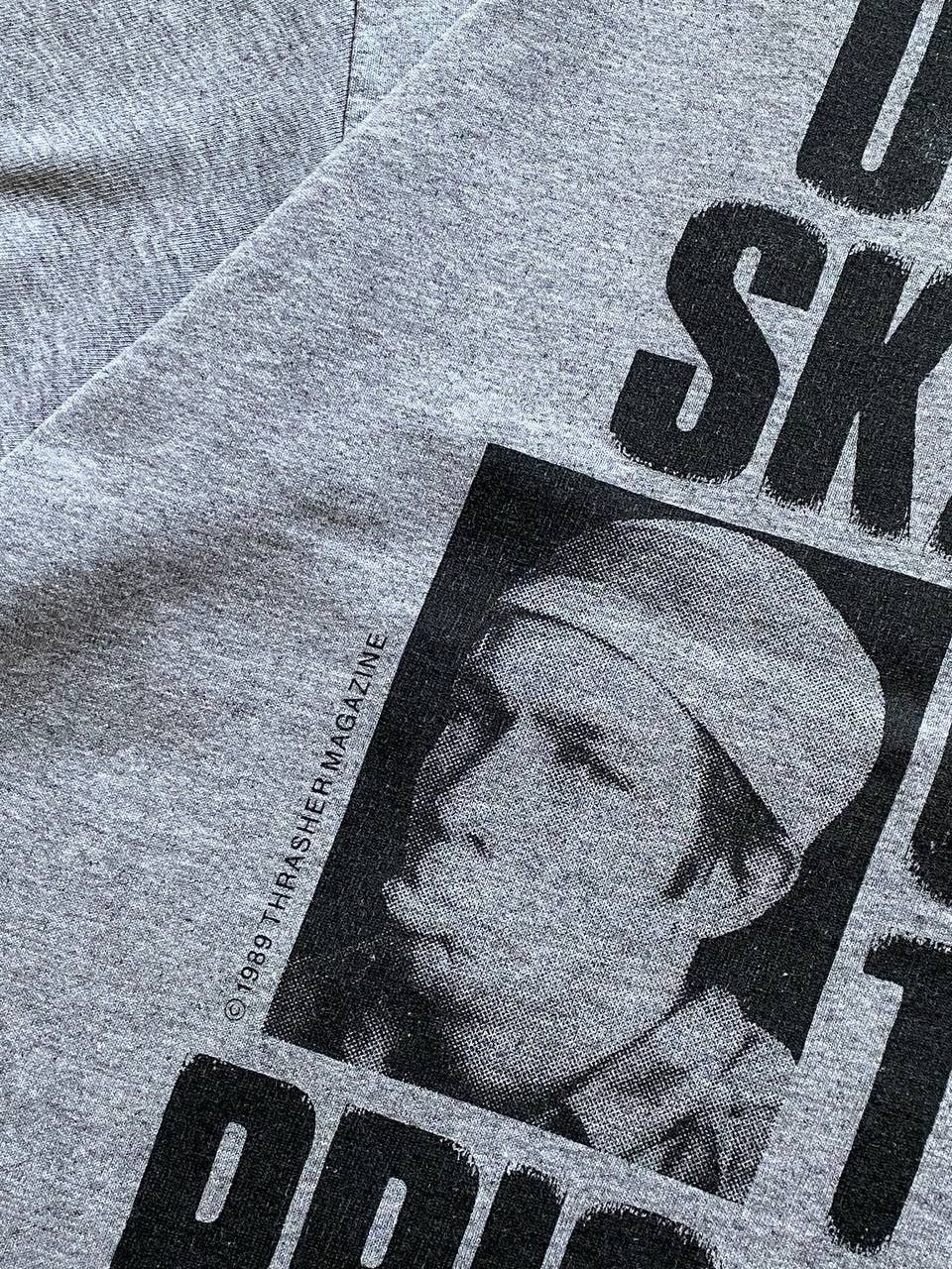 Thrasher × Vintage VINTAGE THRASHER GONZALES “USE A SKATE GO TO PRISON” T SHIRT Size US S / EU 44-46 / 1 - 3 Thumbnail