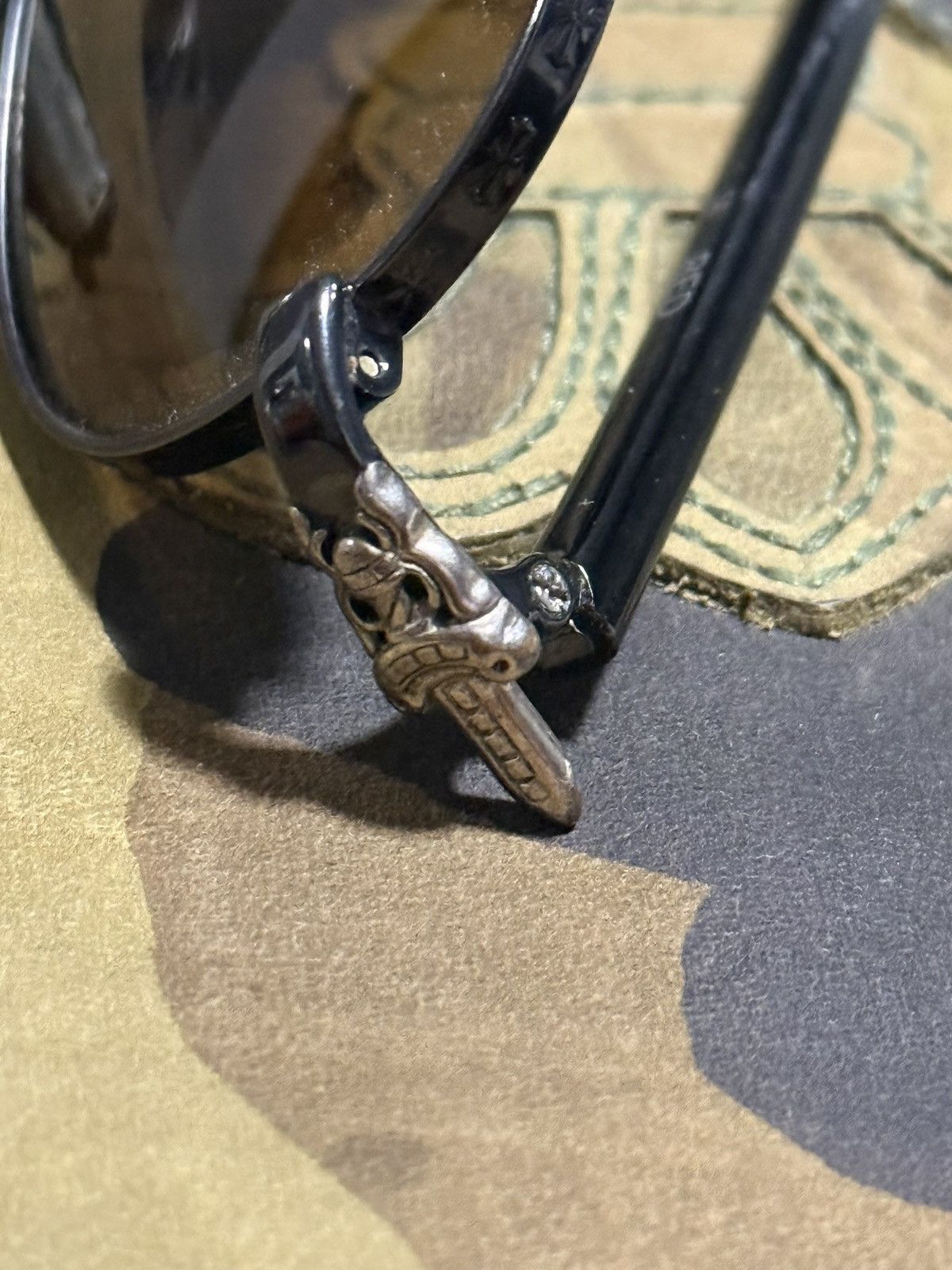 Chrome Hearts Chrome Hearts “Red” vintage glasses Size ONE SIZE - 5 Thumbnail