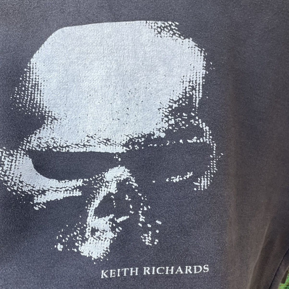 The Rolling Stones 🔥Vintage Keith Richards Big Skull Logo Boxy Crop Sweatshirts Size US M / EU 48-50 / 2 - 6 Thumbnail