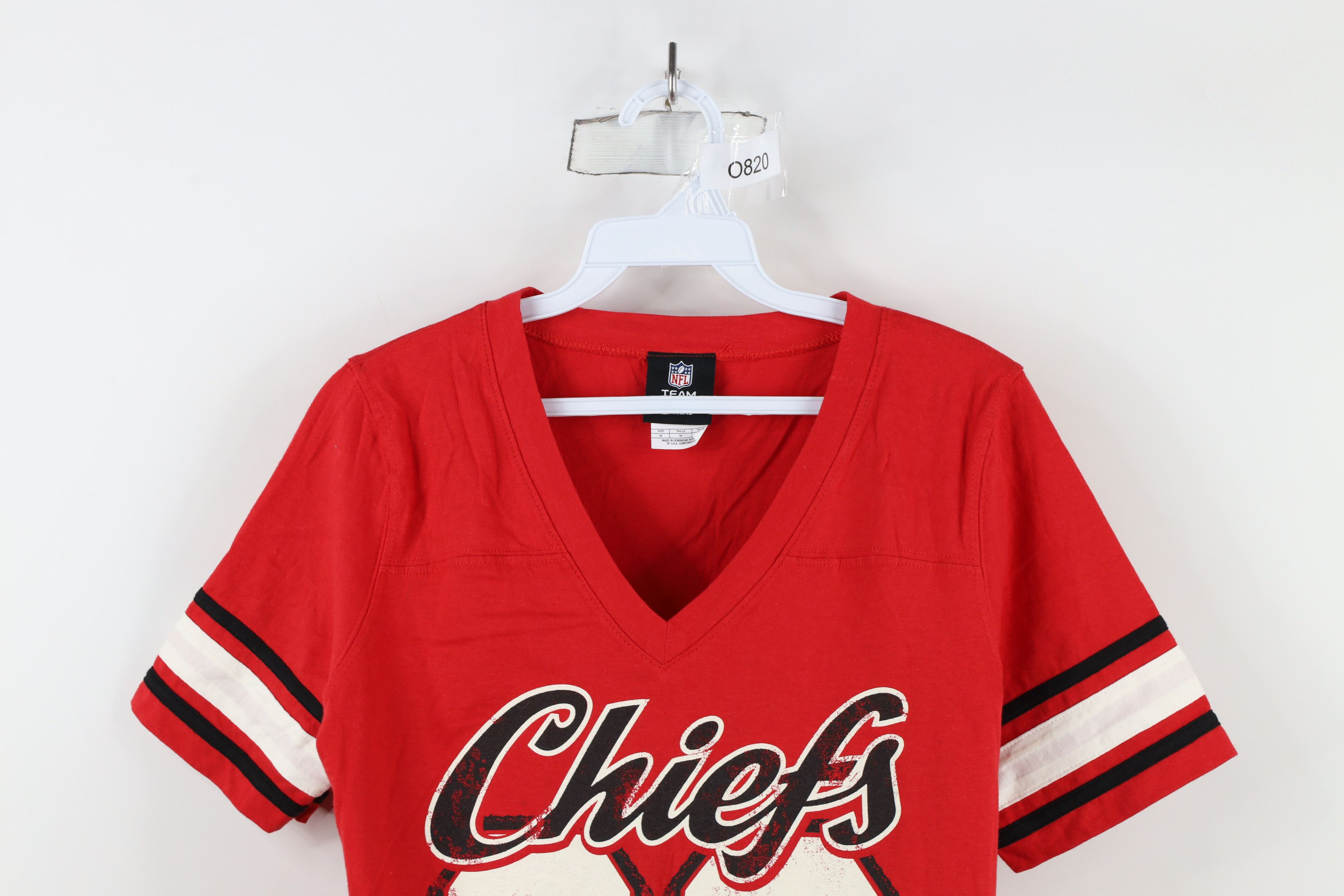 Vintage Y2K NFL Out T Swift Kansas City Chiefs Football T-Shirt Red Size M / US 6-8 / IT 42-44 - 2 Thumbnail