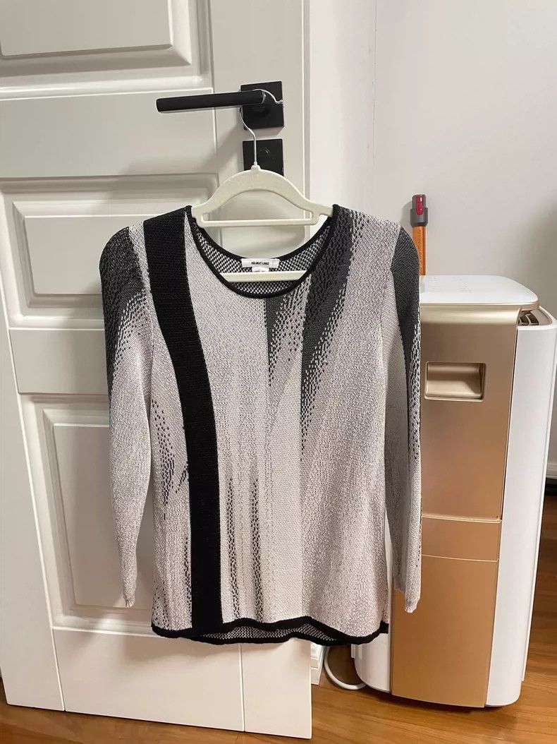 Helmut Lang HELMUT LANG sizeP Unruly design sweater for autumn and wint Size S / US 4 / IT 40 - 2 Thumbnail
