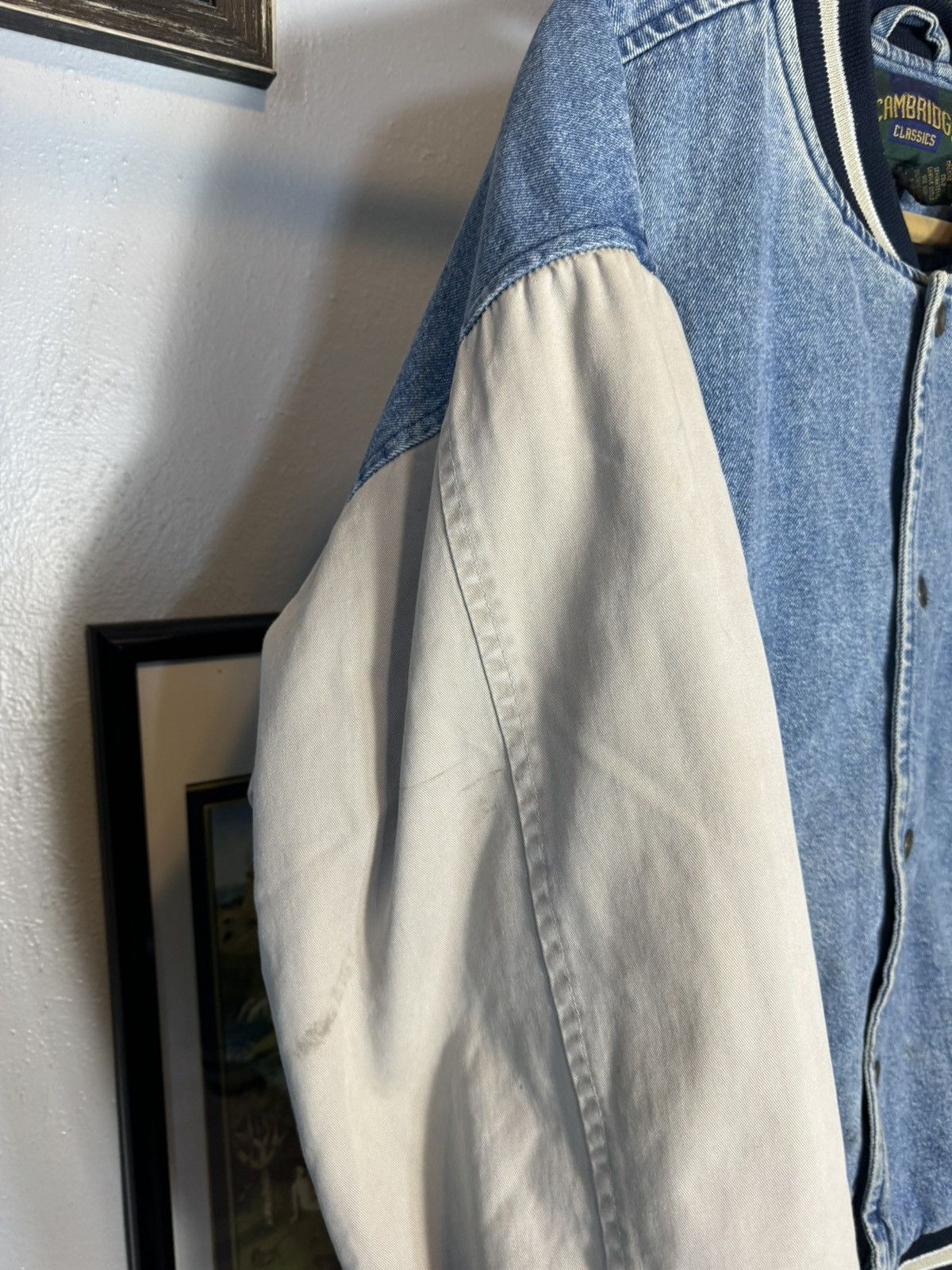 Vintage Vintage Two Tone Denjm Jacket Size US XL / EU 56 / 4 - 3 Thumbnail
