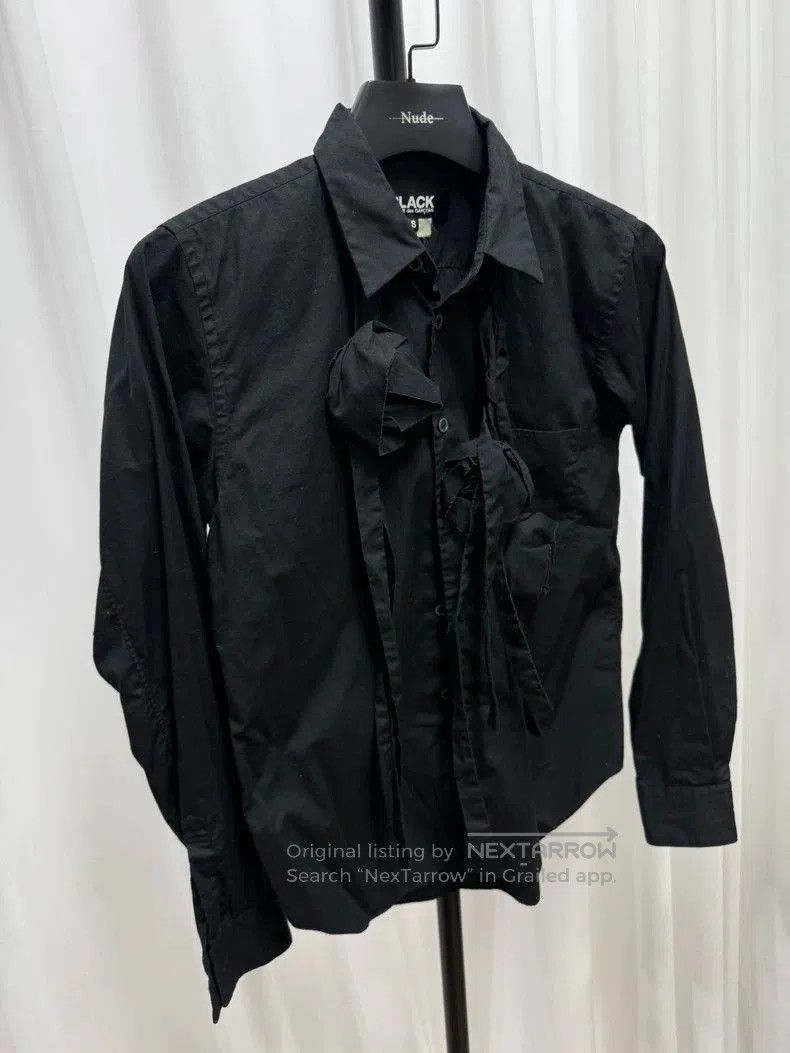 Comme des Garcons Comme des Garcons Black Rose Shirt 16SS. Size US L / EU 52-54 / 3 - 2 Thumbnail