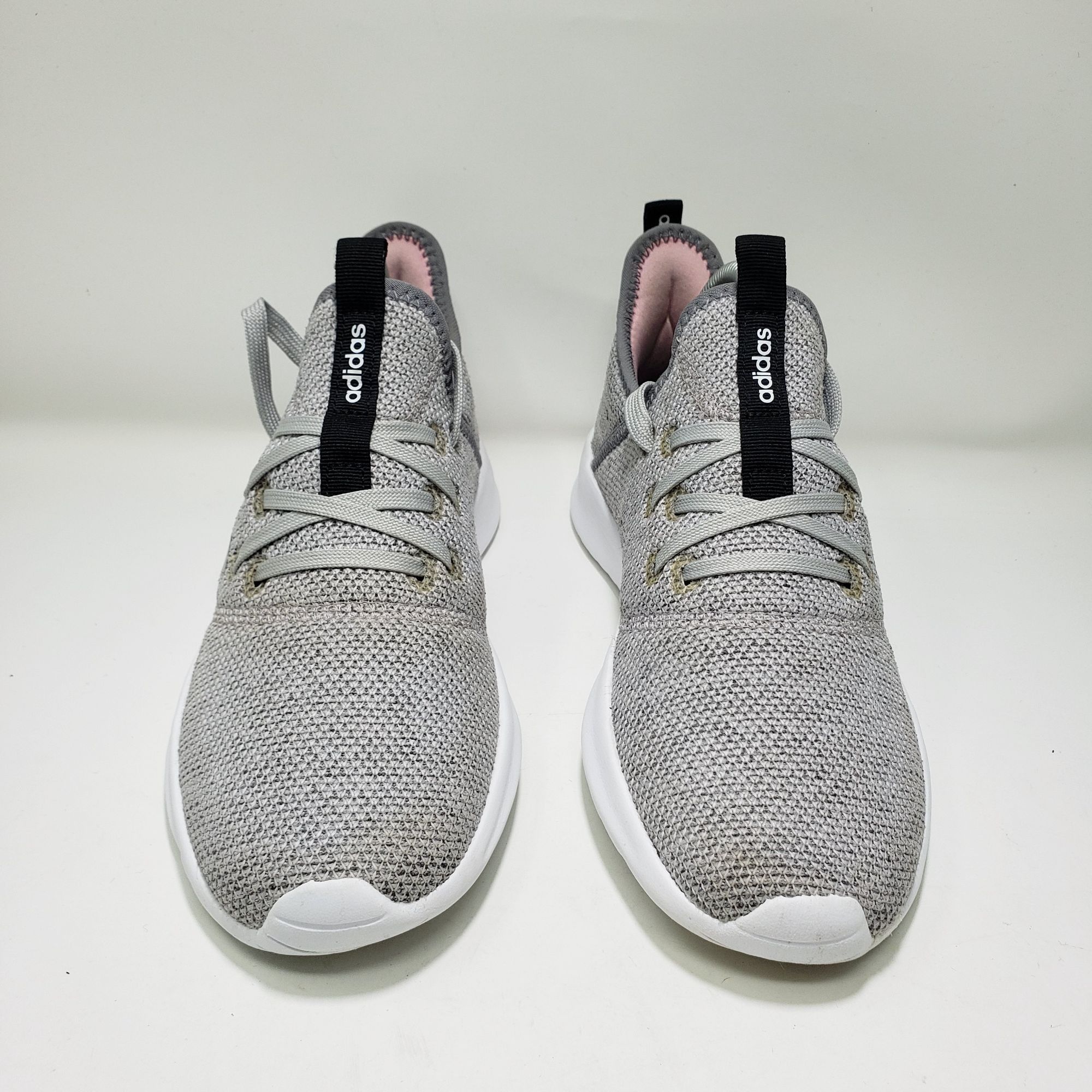 Adidas Adidas Cloudfoam Pure SPW Shoes Gray Knit Lace-Up Sneakers W Size US 7.5 / IT 37.5 - 6 Thumbnail