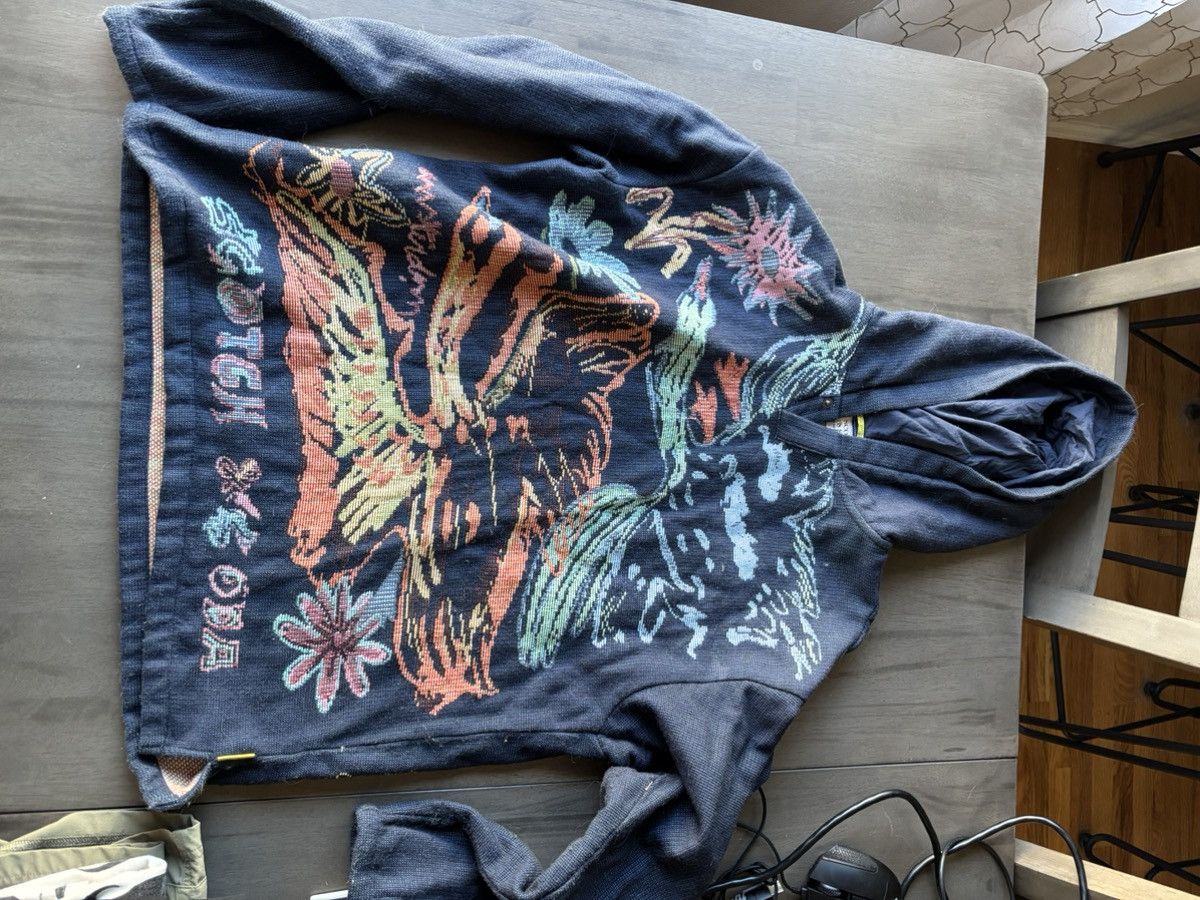 Scotch & Soda Scotch & Soda Swan Jaquard Hoodie Size US L / EU 52-54 / 3 - 4 Thumbnail