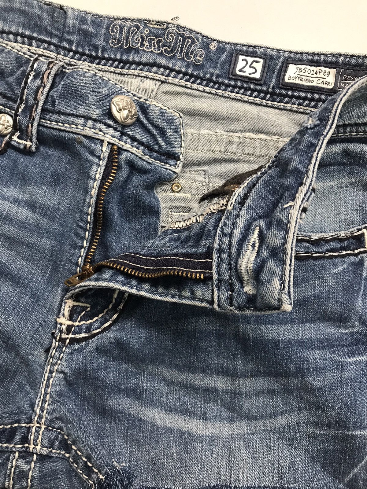 Miss Me Vintage miss me stone mid short Size 30" / US 8 / IT 44 - 6 Thumbnail