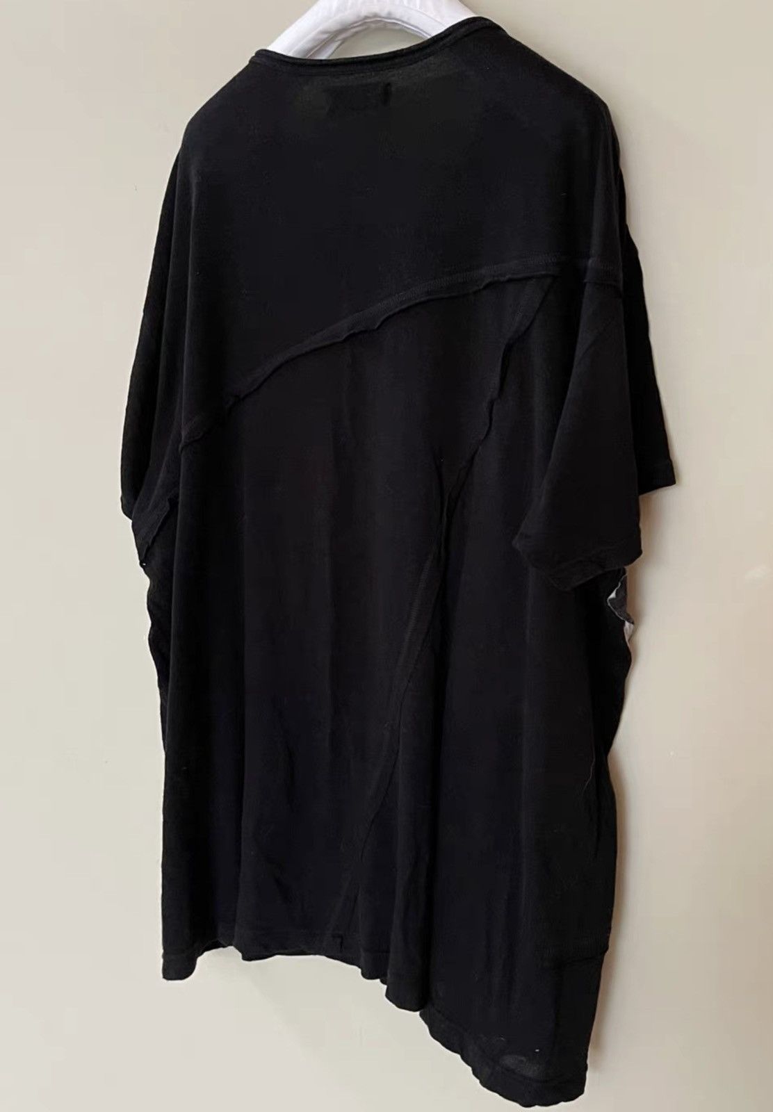 Yohji Yamamoto Yohji Yamamoto | Appliquéd Short Sleeve Top Size US L / EU 52-54 / 3 - 2 Thumbnail