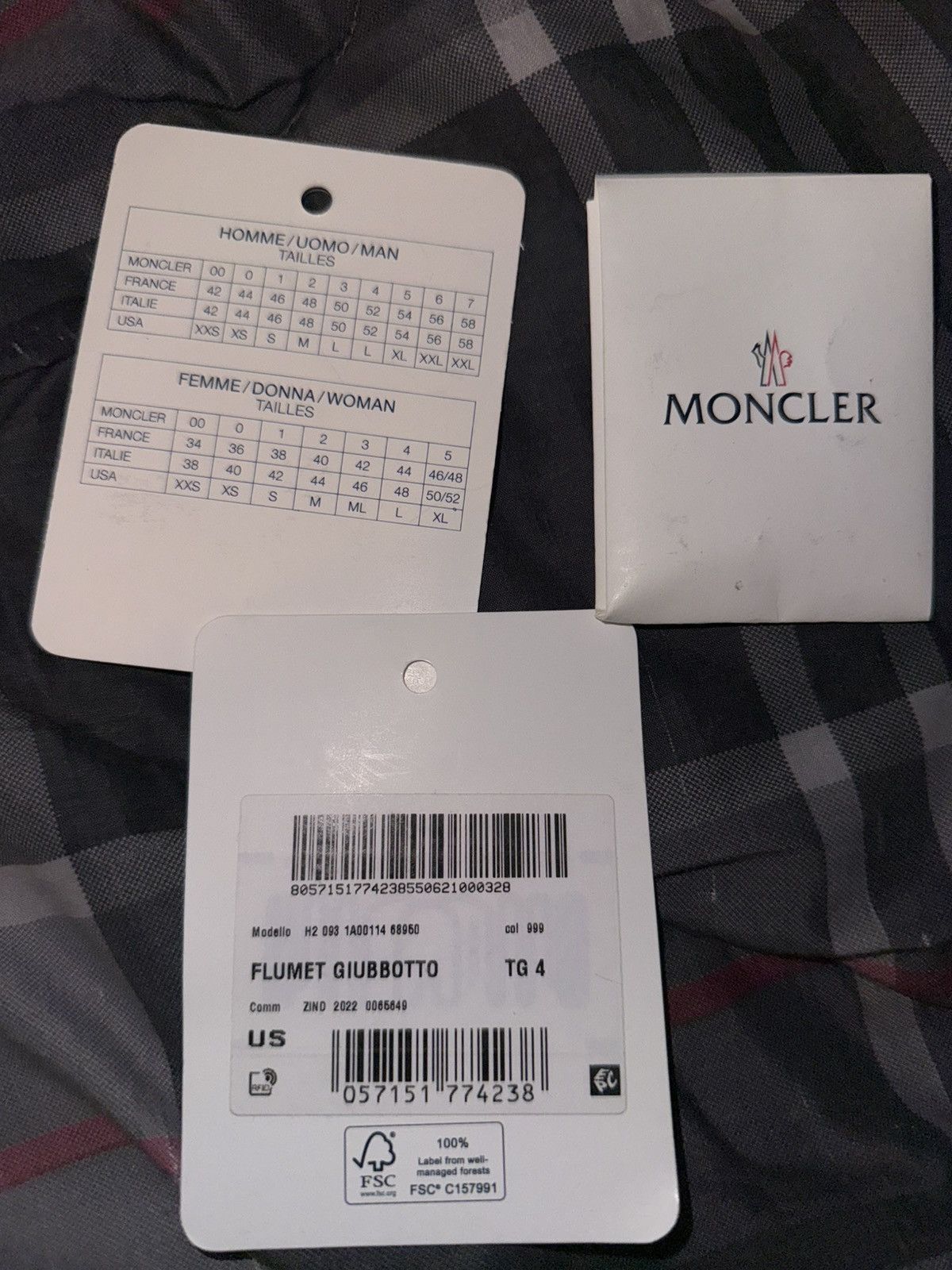 Moncler Moncler Flumet Giubbotto Size S / US 4 / IT 40 - 6 Thumbnail