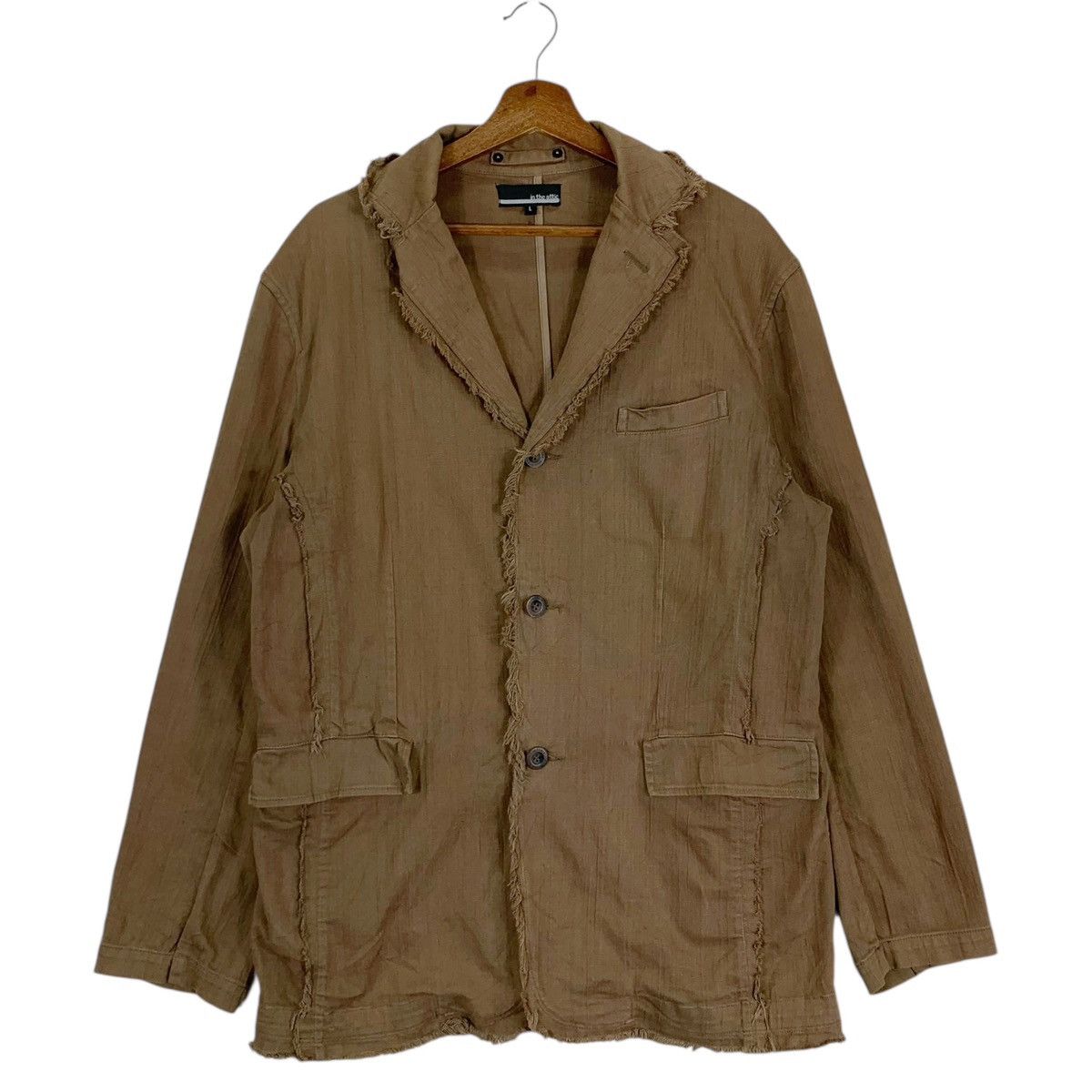 Vintage In The Attic Cotton Button Jacket