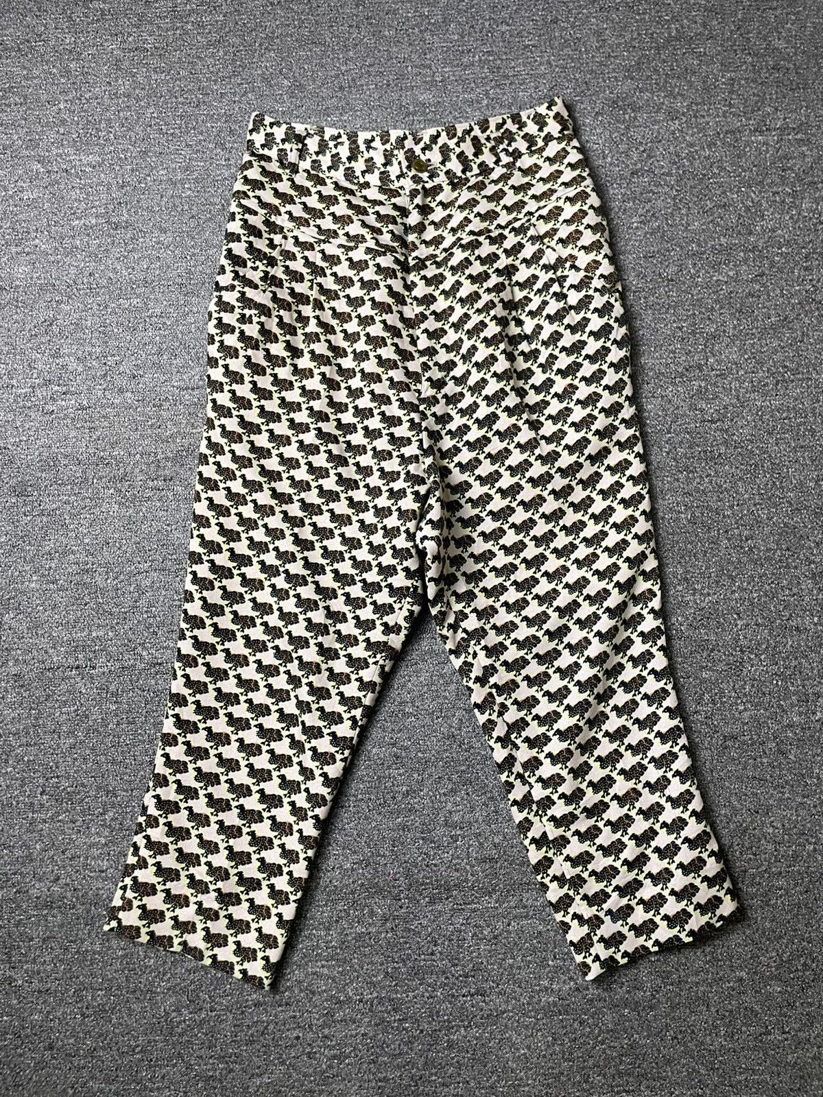 Issey Miyake Mercibeaucoup x Issey Miyake Fashion Printed Pants (111) Size US 26 / EU 42 - 1 Thumbnail