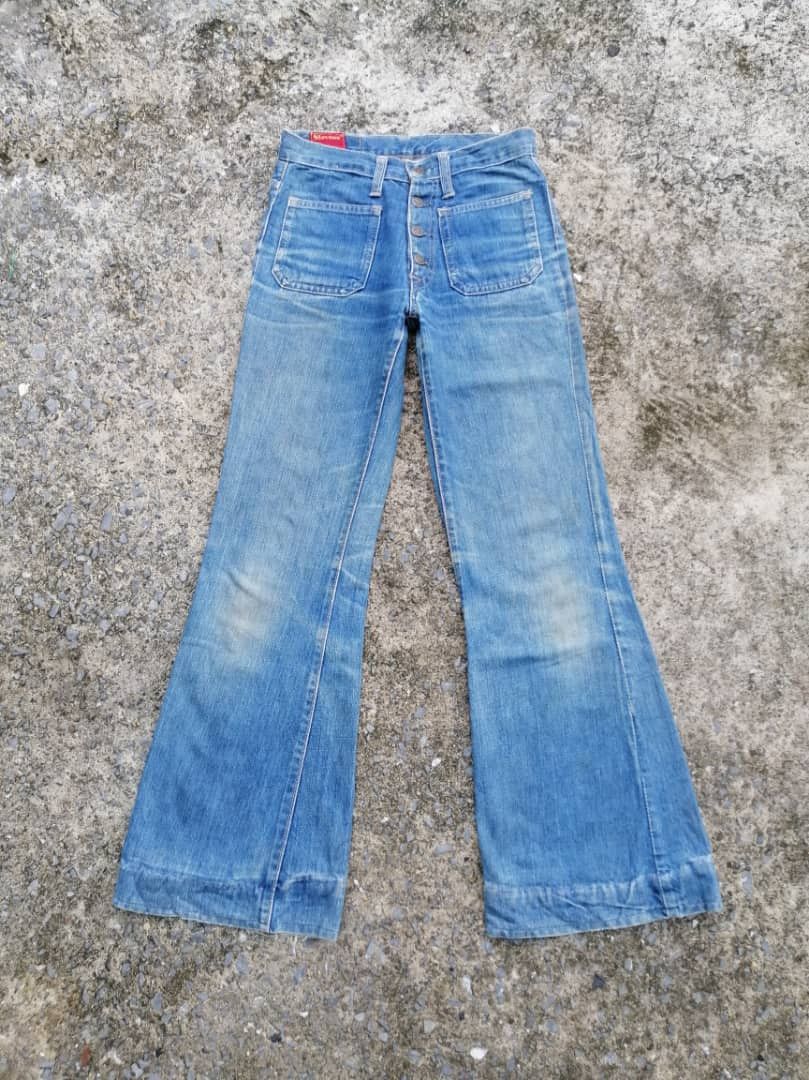 Japanese Brand × Vintage Vintage Stevens Made In Japan Bootcut Denim Jeans Size 25" / US 0 / IT 36 - 7 Thumbnail
