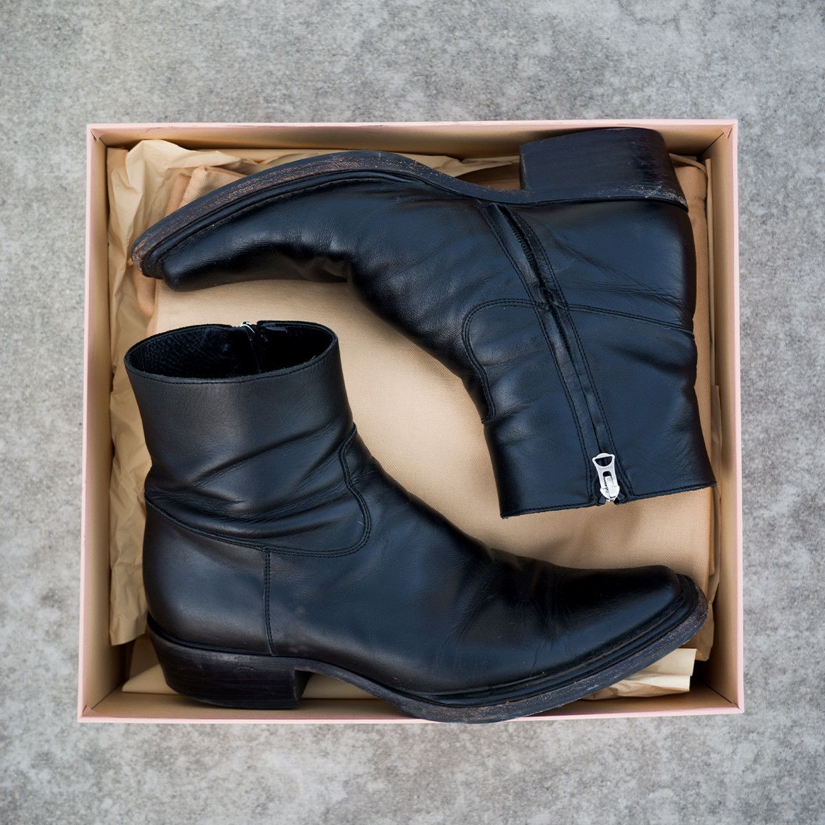 Acne Studios Acne Studios Bruno Western Zip Boots Size US 10.5 / EU 43-44 - 3 Thumbnail