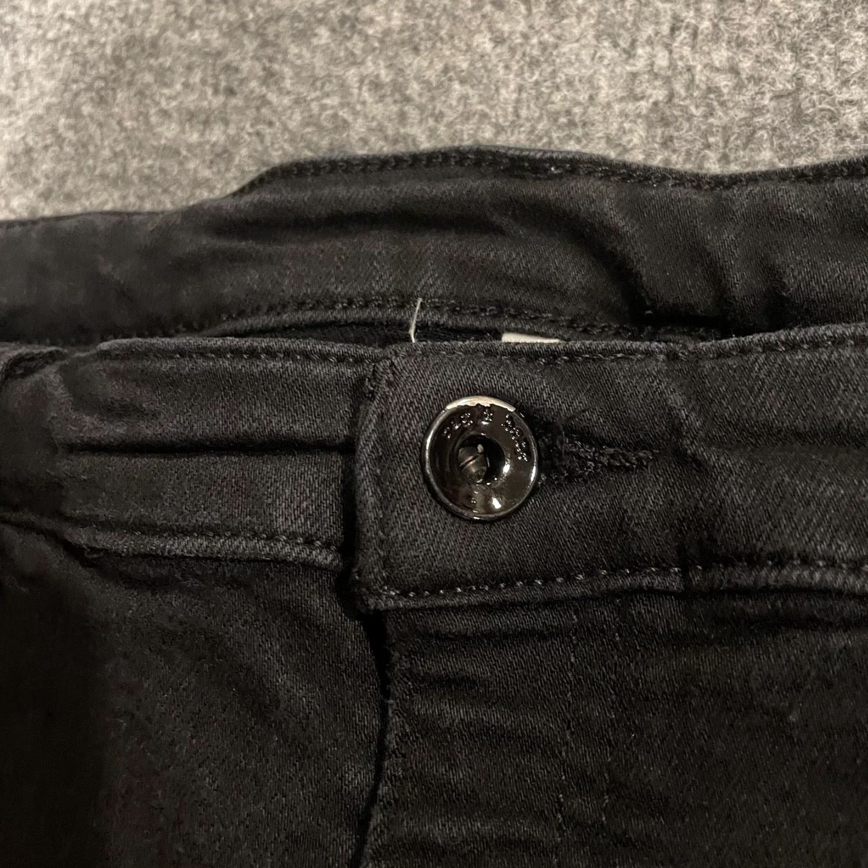 Rag & Bone Rag & Bone Jeans Womens Slim Boyfriend Low Rise Rag & Bone Black Denim Stretch 32 Inseam 25 in Zip Pocket Five-Pocket Vintage No Men’s? Size 24" / US 00 / IT 34 - 7 Thumbnail
