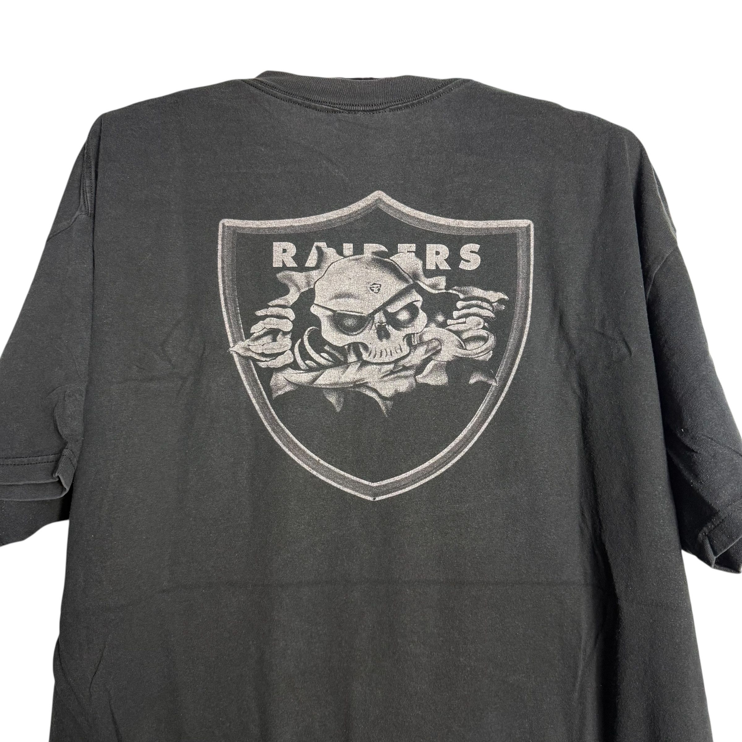 NFL 🔥RARE🔥Vintage Oakland Raiders 'Fuck The Titans' T-shirt Size US XL / EU 56 / 4 - 4 Thumbnail