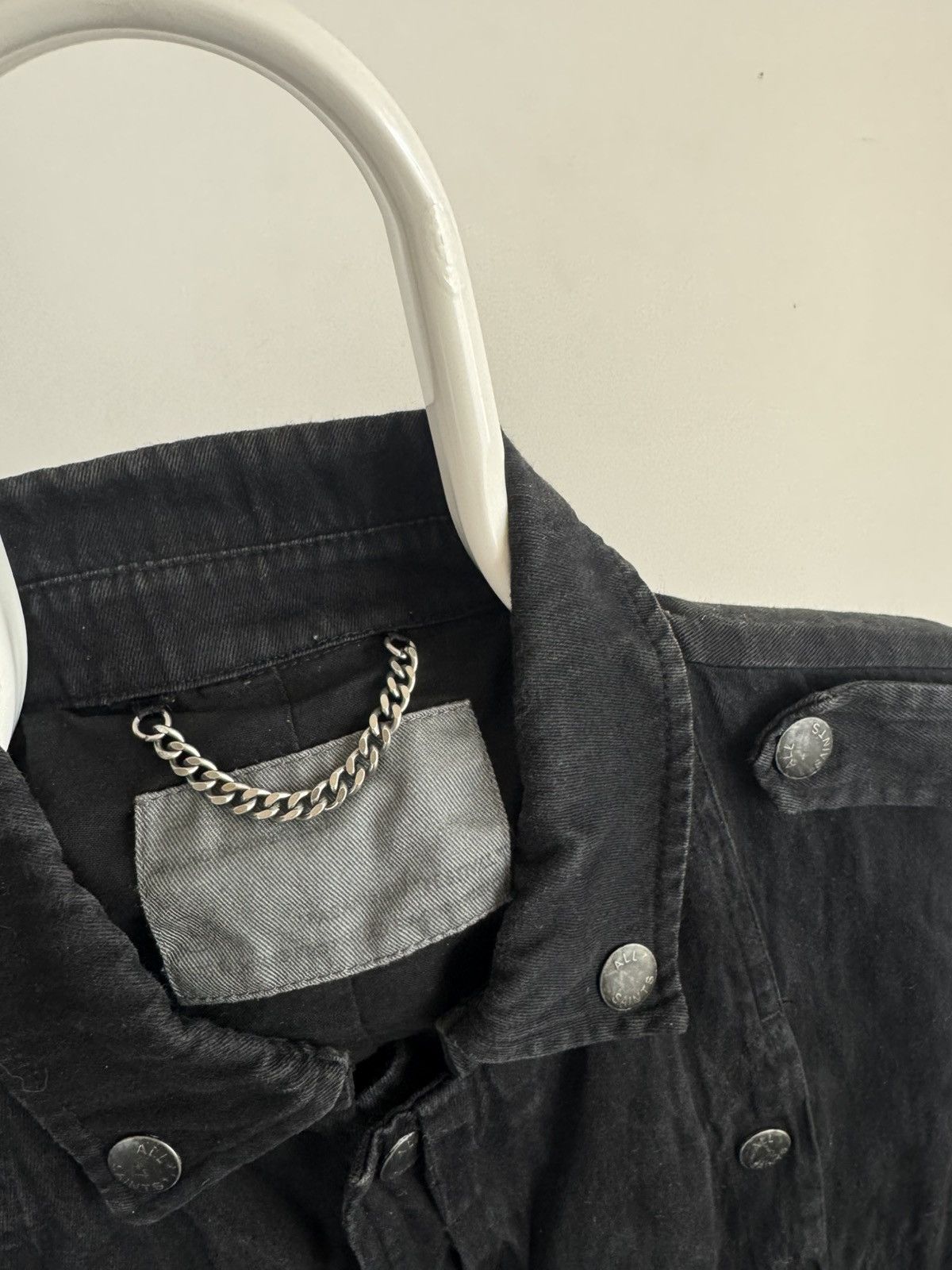 Allsaints All Saints Napoleon Spitalfields Heavy Cotton Bomber Size US L / EU 52-54 / 3 - 3 Thumbnail