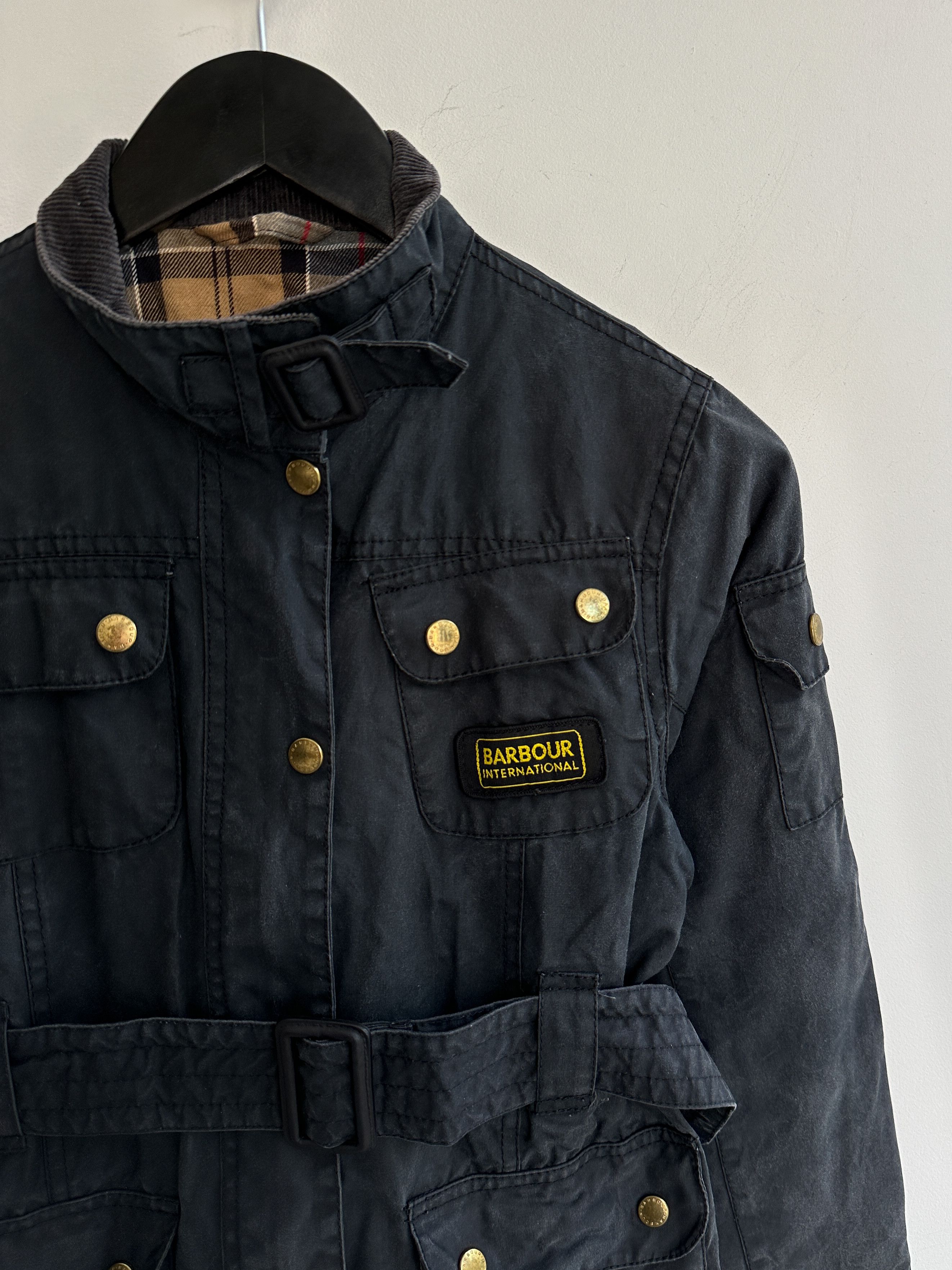 Barbour Barbour International Wax Jacket Size XS / US 0-2 / IT 36-38 - 5 Thumbnail