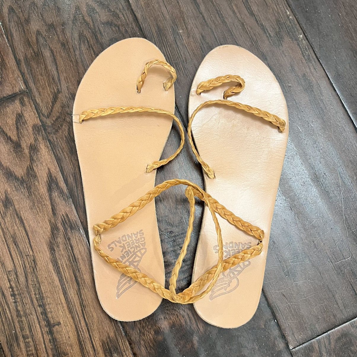 Ancient Greek Sandals Accident Greek Sandals Women Shoes Size US 9.5 / IT 39.5 - 4 Thumbnail