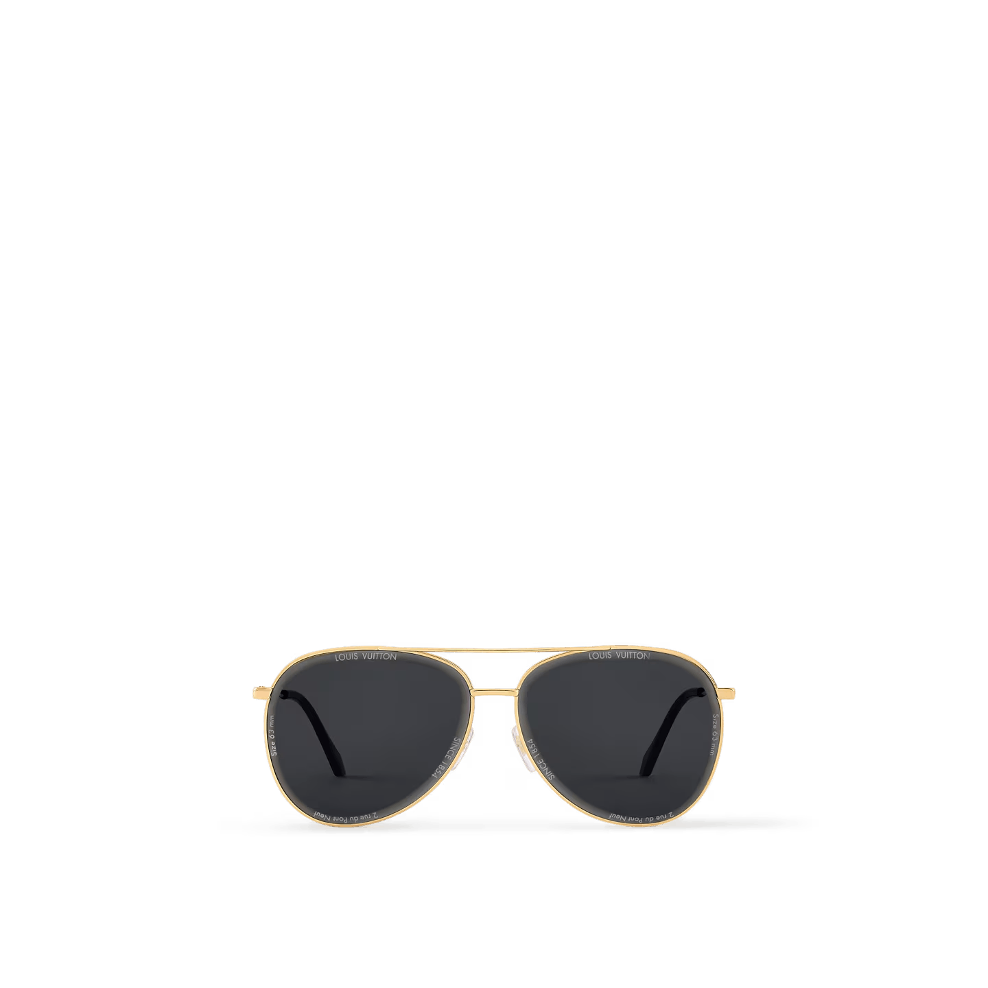 LV Super Vision Metal Pilot Sunglasses