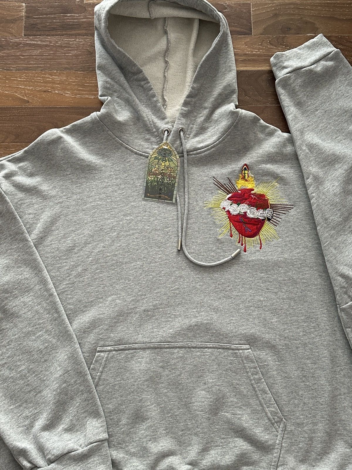 Who Decides War WDW Crest Sacred Heart Hooded pullover Size US XL / EU 56 / 4 - 3 Thumbnail