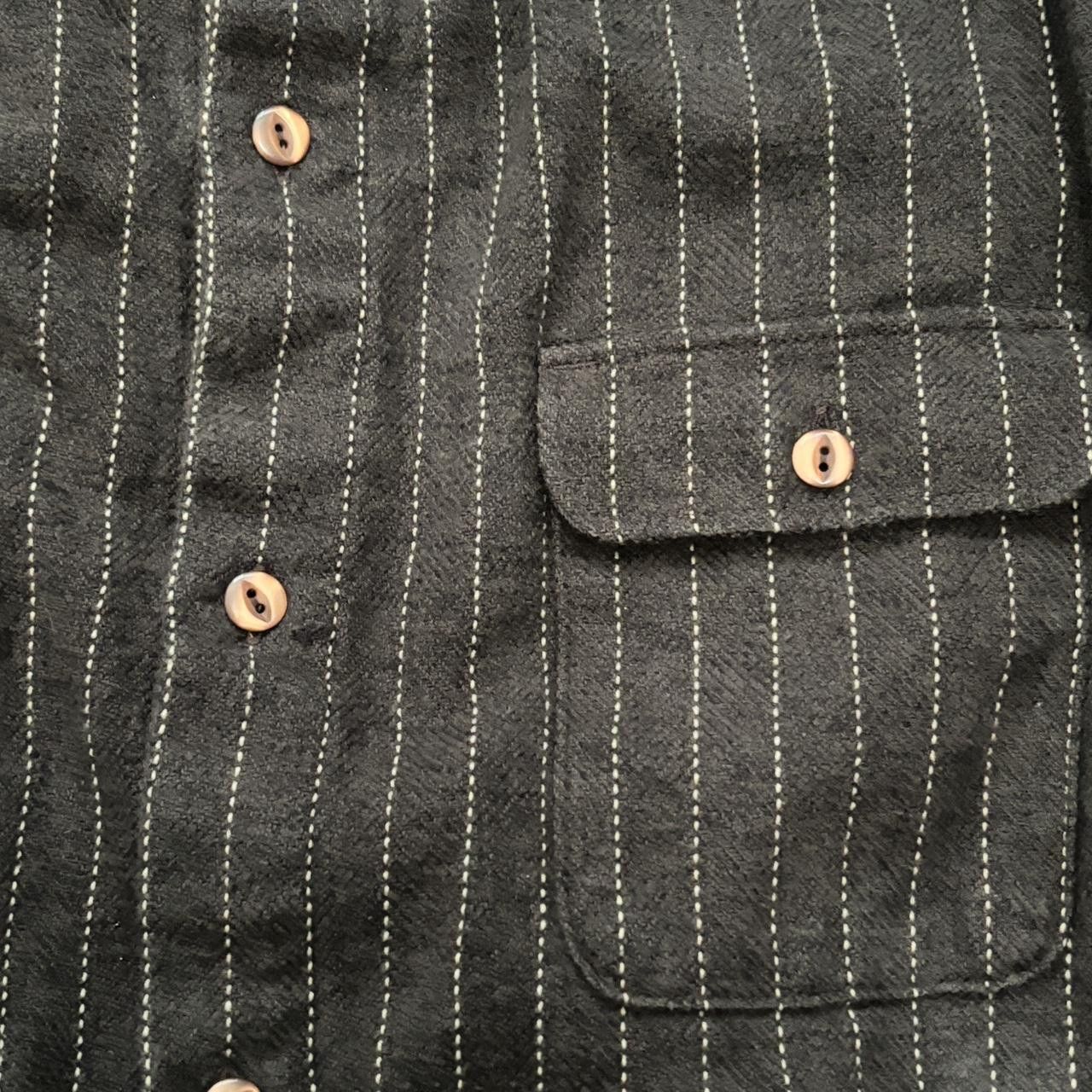 Indigofera Low Twist Stripe Shirt Size US L / EU 52-54 / 3 - 4 Thumbnail