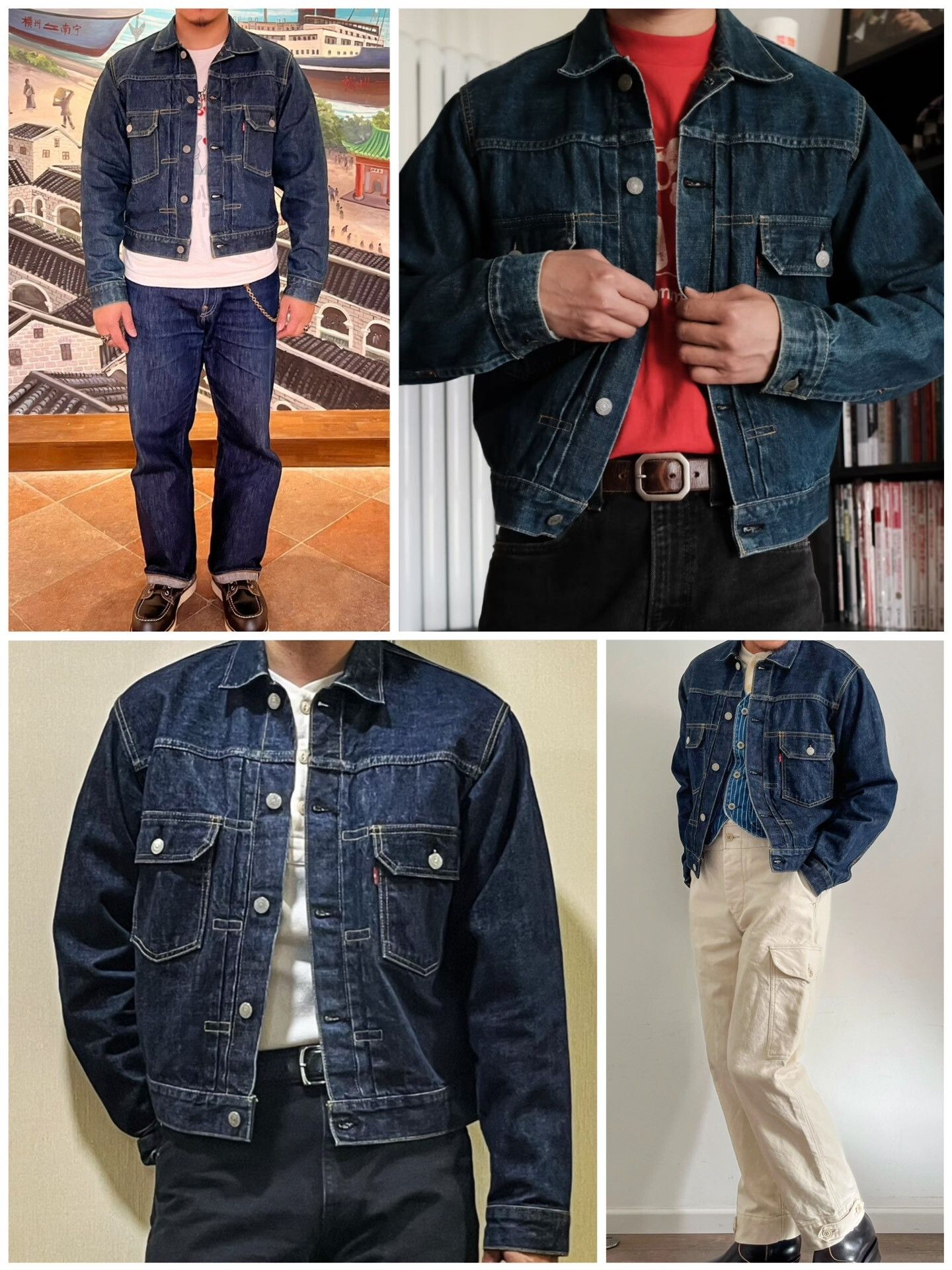 Vintage Vintage Levi's LVC 507xx Denim Jacket Size US L / EU 52-54 / 3 - 1 Thumbnail