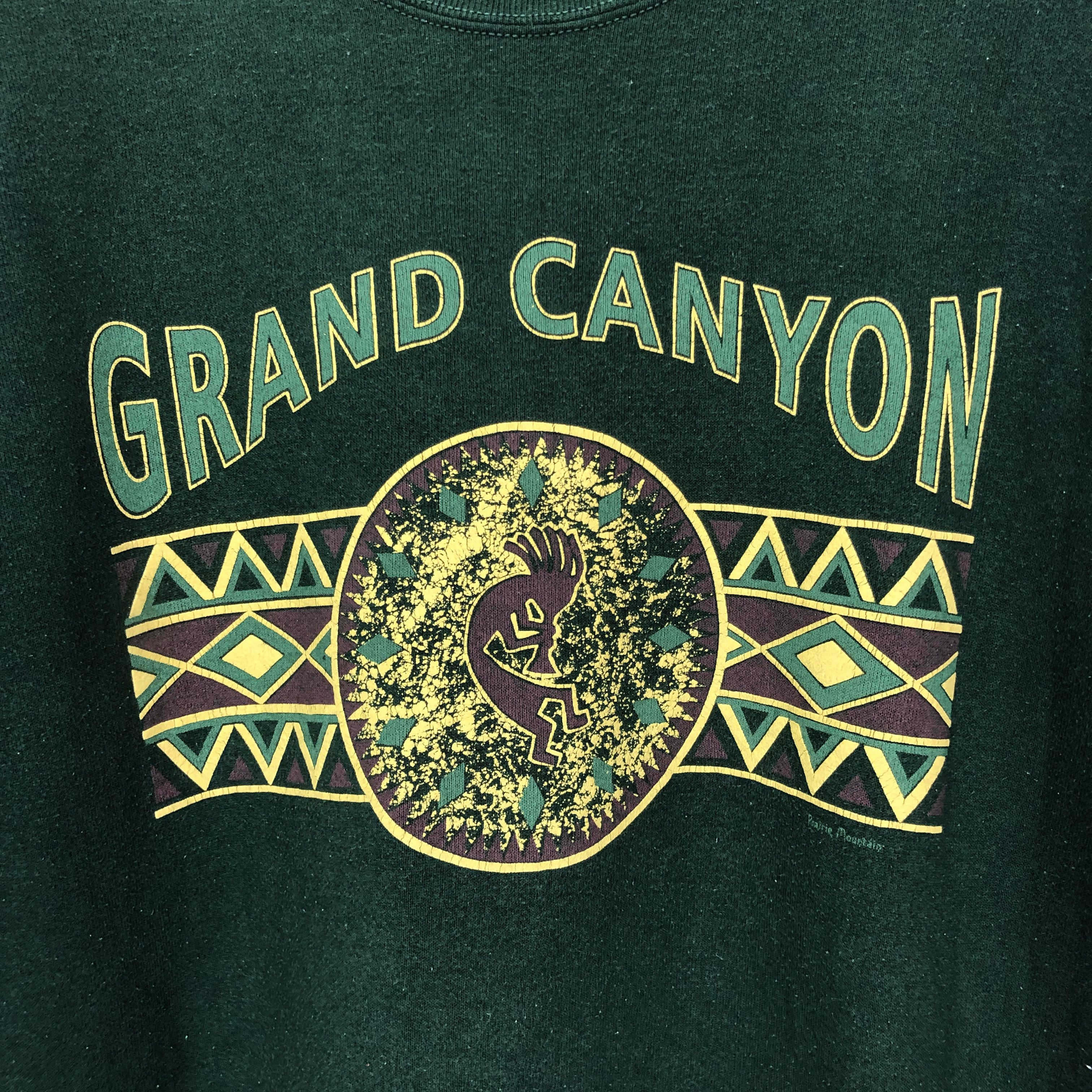 Fruit Of The Loom Y2K Vintage GRAND CANYON Crew Neck Sweatshirt #1577/01 Size US XL / EU 56 / 4 - 2 Thumbnail