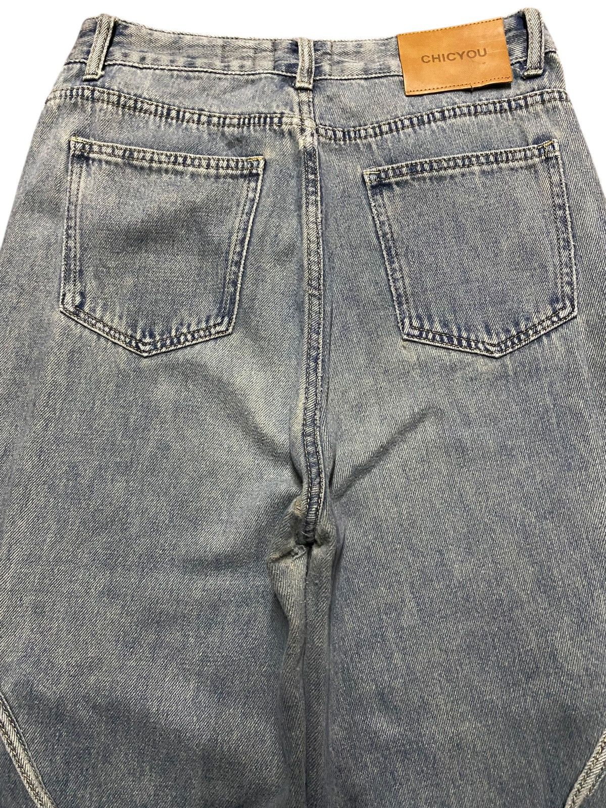 Vintage Vintage Japanese Brand FSY Super Baggy Lace Up Carpenter Size US 29 - 4 Thumbnail