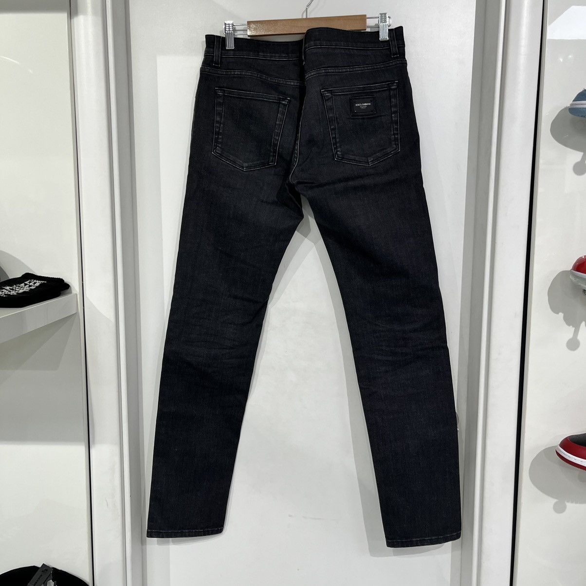 Dolce & Gabbana Dolce & Gabbana Skinny Denim Jeans Black Size US 32 / EU 48 - 2 Thumbnail