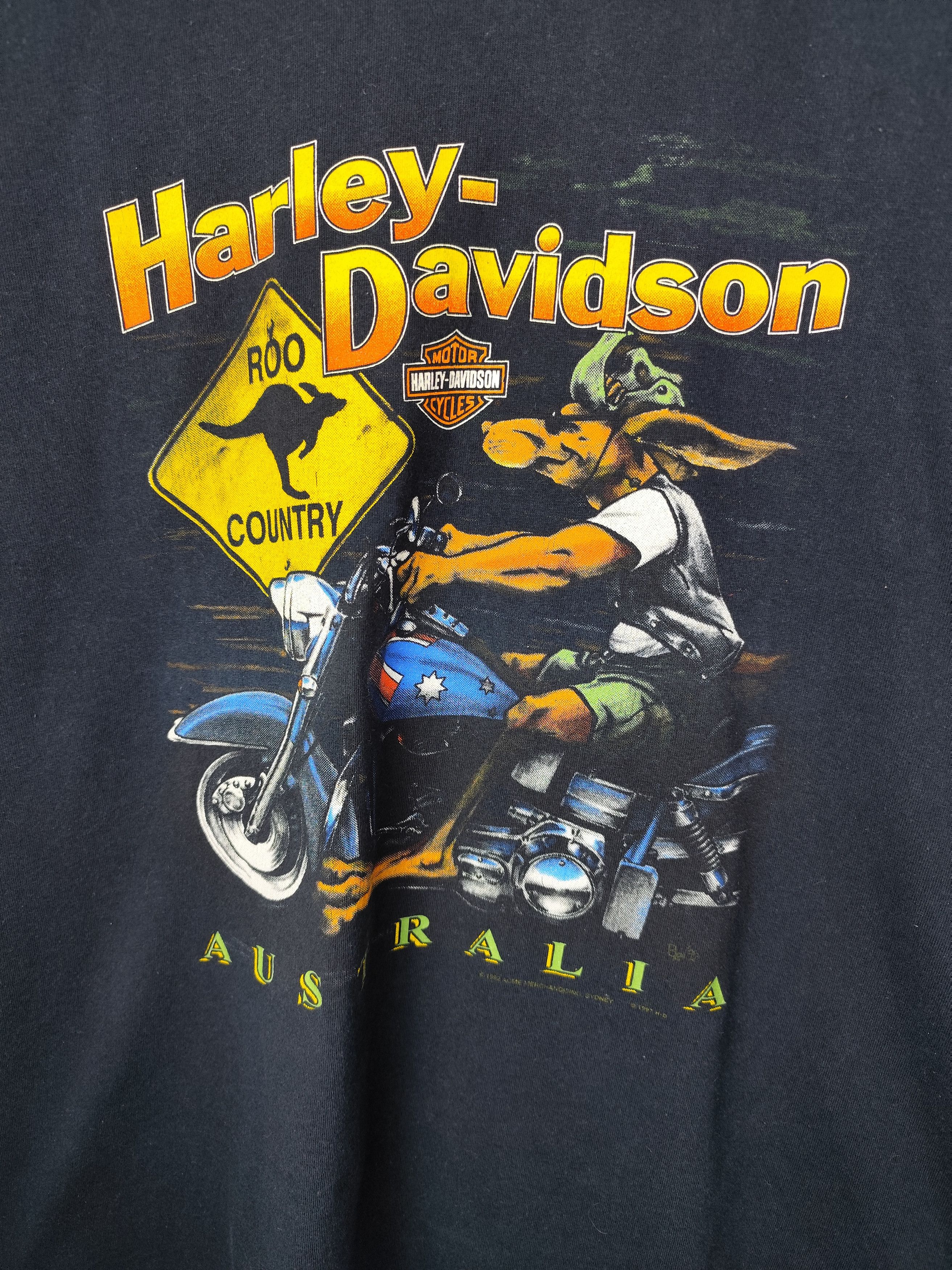 Harley Davidson Vintage streetwear racing Harley Davidson T Shirt Size US XL / EU 56 / 4 - 2 Thumbnail
