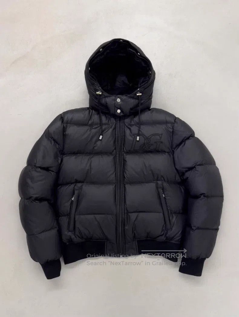 Dolce Gabbana Embroidered Gaopeng down jacket