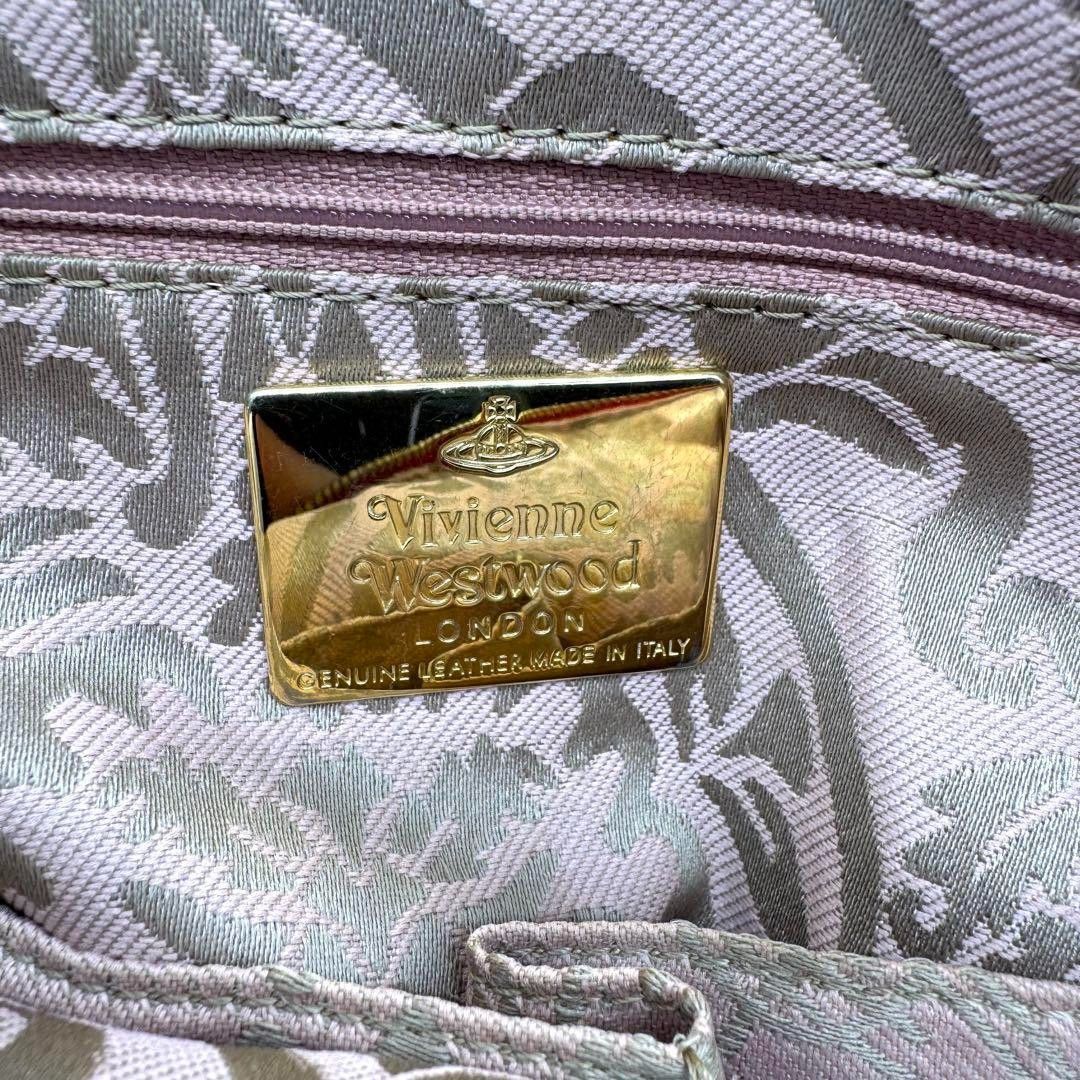 Vivienne Westwood Vivienne Westwood - Gold Orb Handbag Leather Hardware Size ONE SIZE - 9 Thumbnail