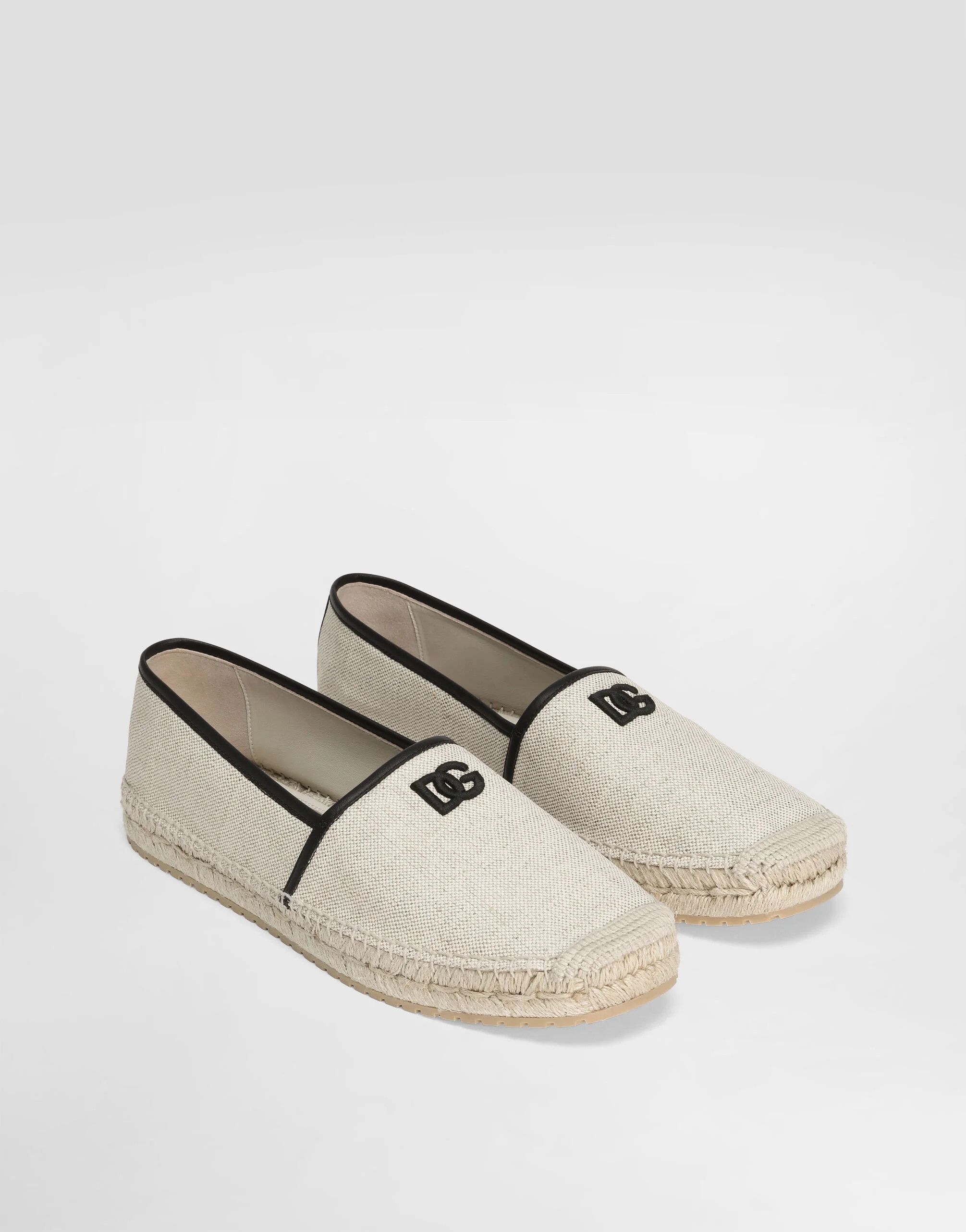 Dolce & Gabbana os11x0526 Salt & Pepper And Nappa Espadrilles in Beige Size US 9 / EU 42 - 2 Thumbnail