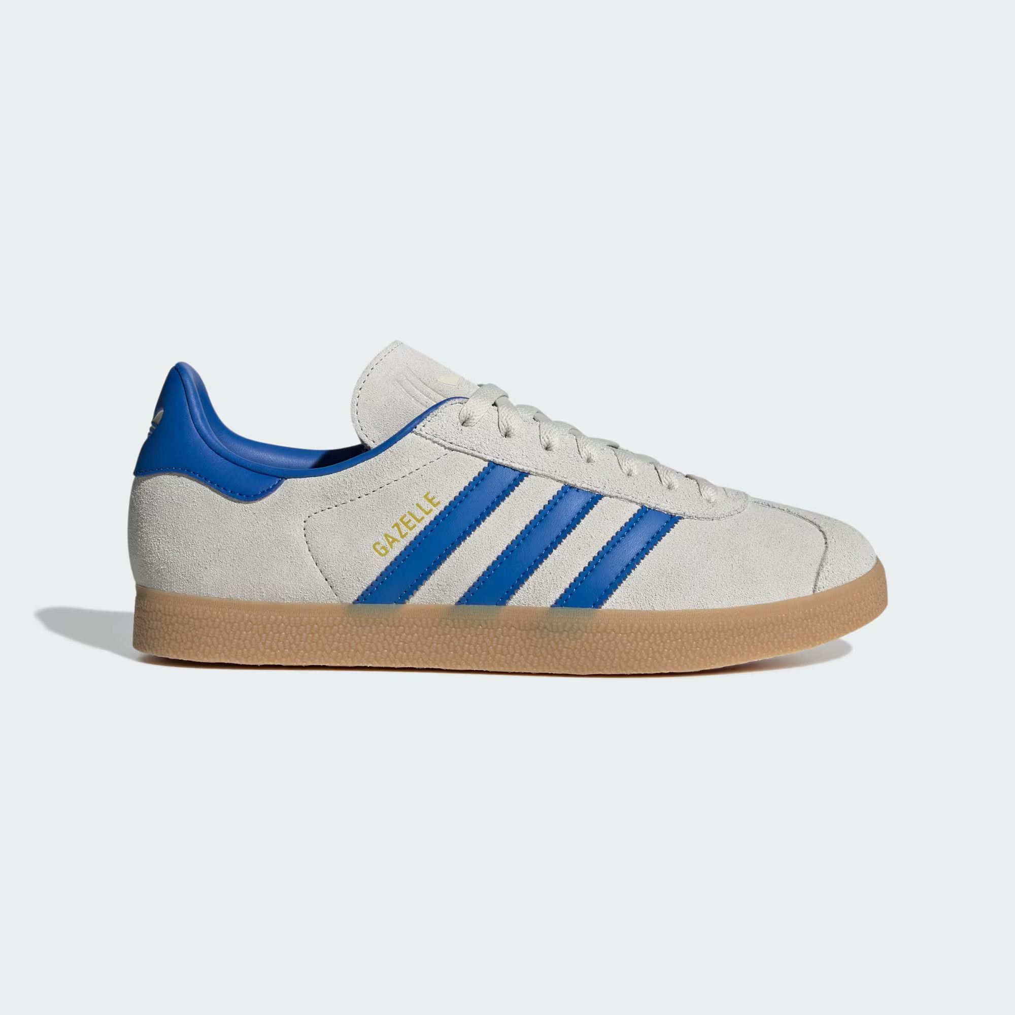 Adidas o1mle0426 Unisex Gazelle Low-Top Sneakers in Blue/Gray Size US 6.5 / EU 39-40 - 1 Thumbnail