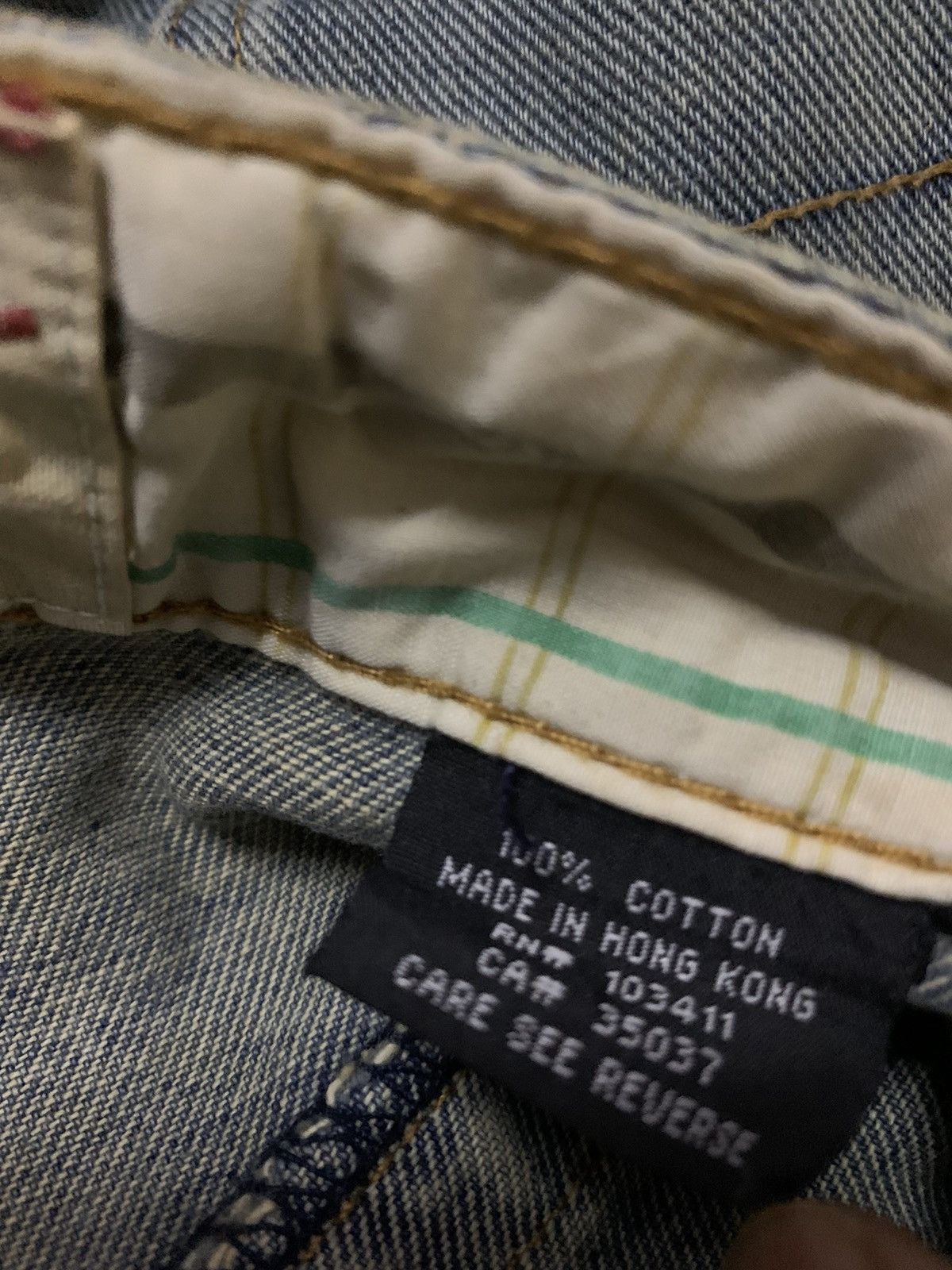 Japanese Brand × LRG × Vintage Vintage Japanese Lrg Art Denim Size US 31 - 12 Thumbnail